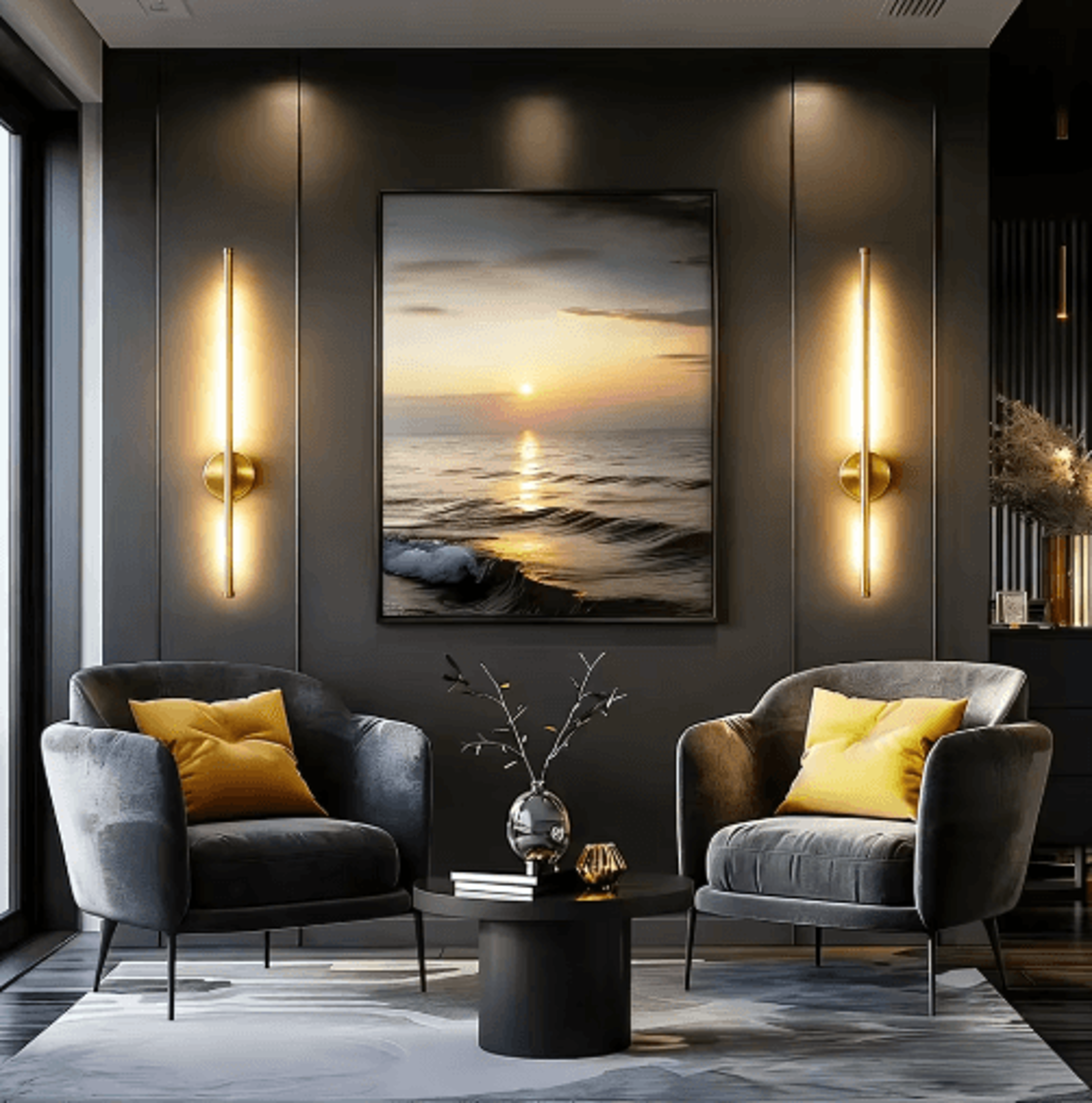 Rechargeable LED Wall Sconce  360 Rotating Wireless Picture Light With Remote  Dimming 8
