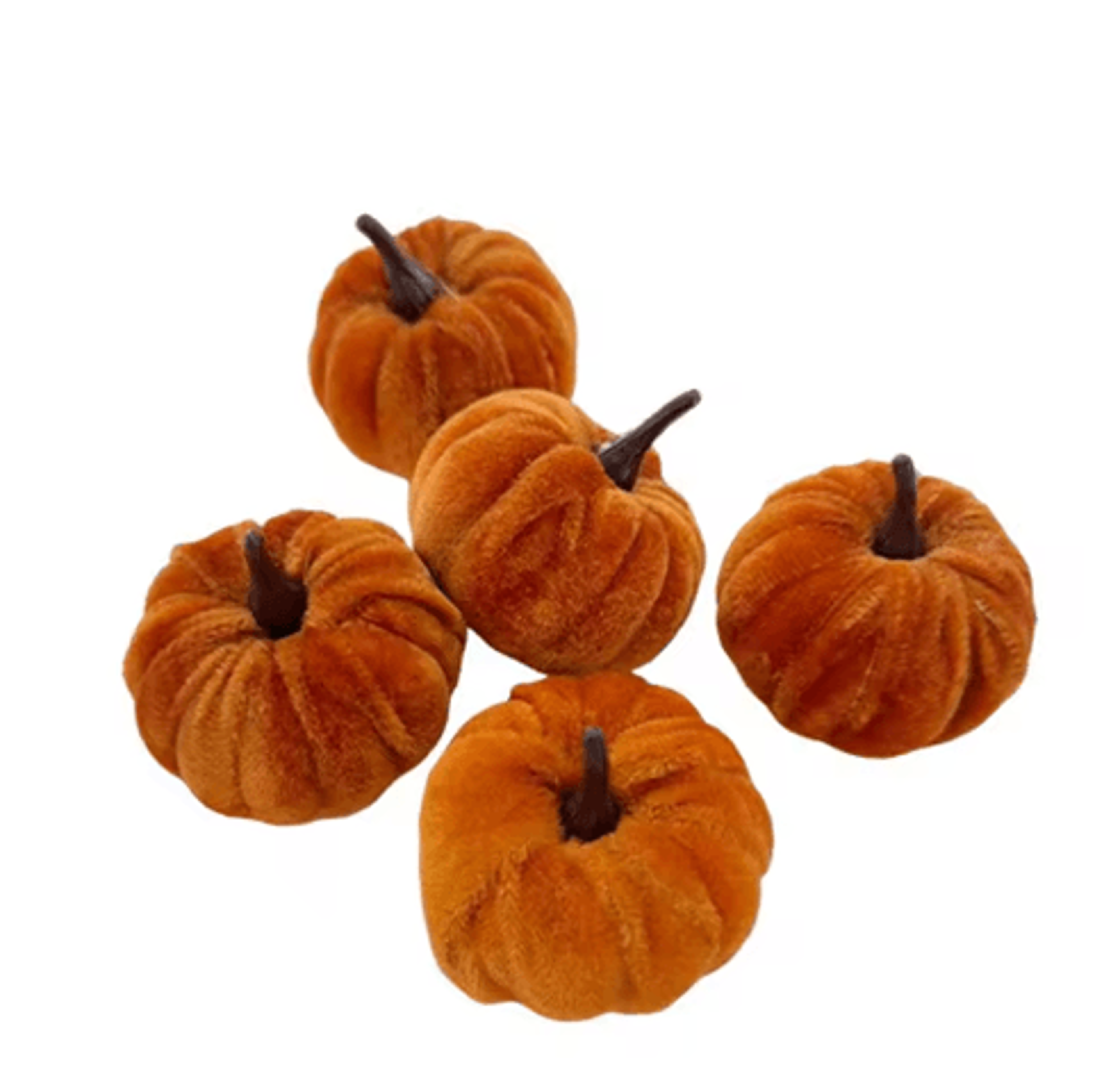 5Piece Mini Artificial Pumpkins  5cm Foam Halloween Tabletop  Party Decorations 5