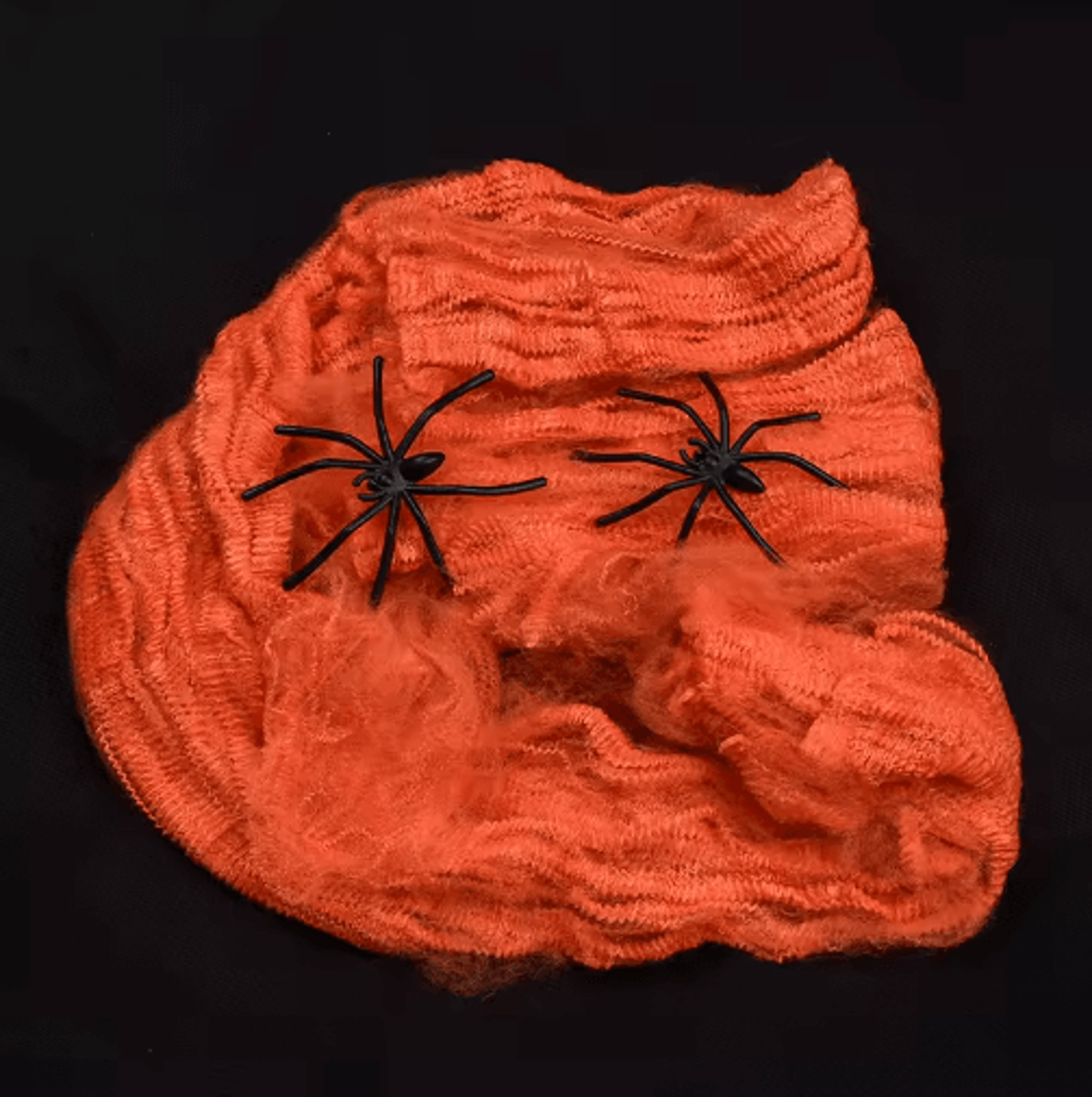 White Stretchy Artificial Spider Web  Halloween Cobweb For Haunted House  Scary Party Decor 4