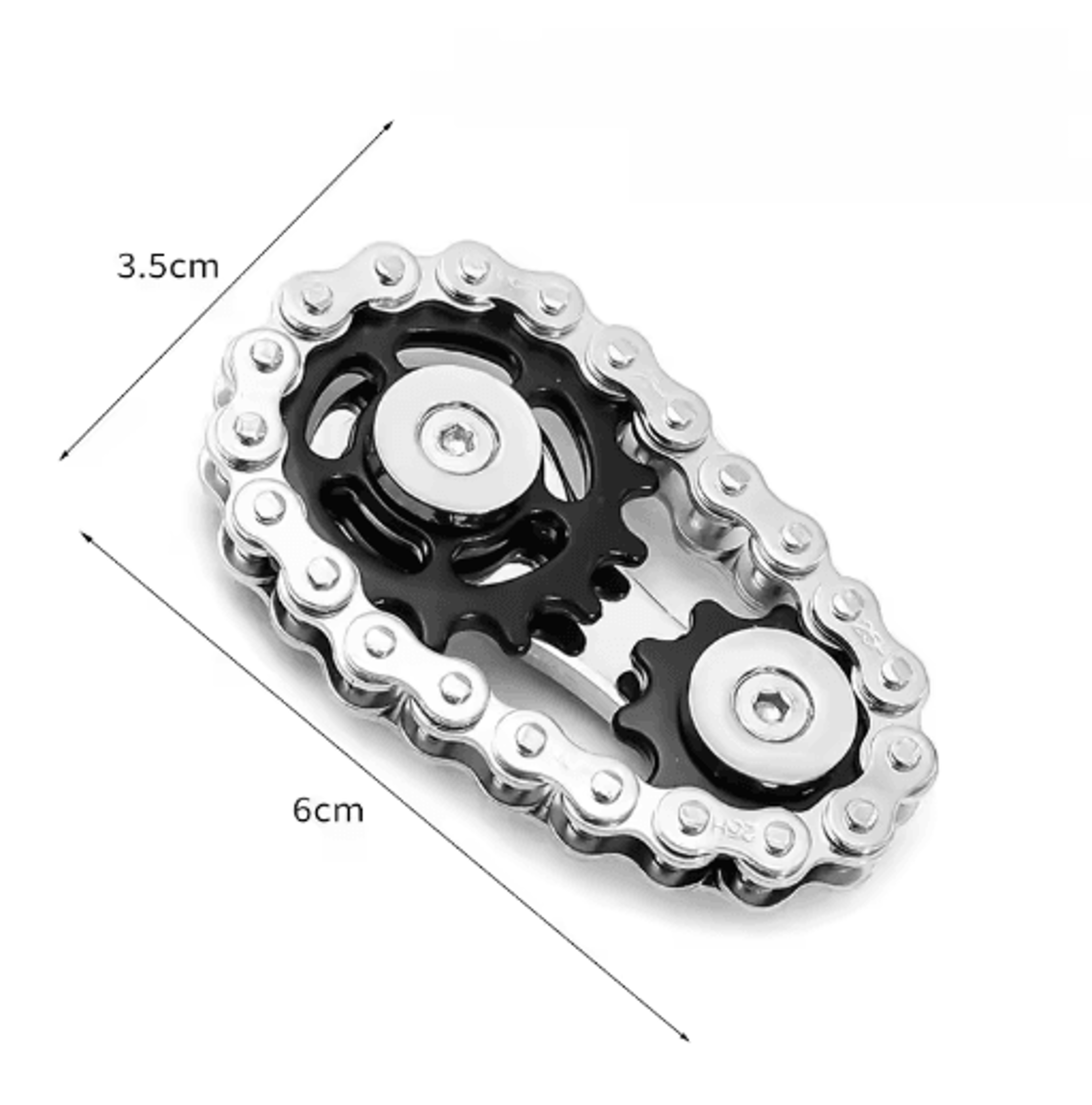 Metal Gear Fidget Spinner  Adult Hand Spinner Desk Toy  Mechanical Office Decoration 4