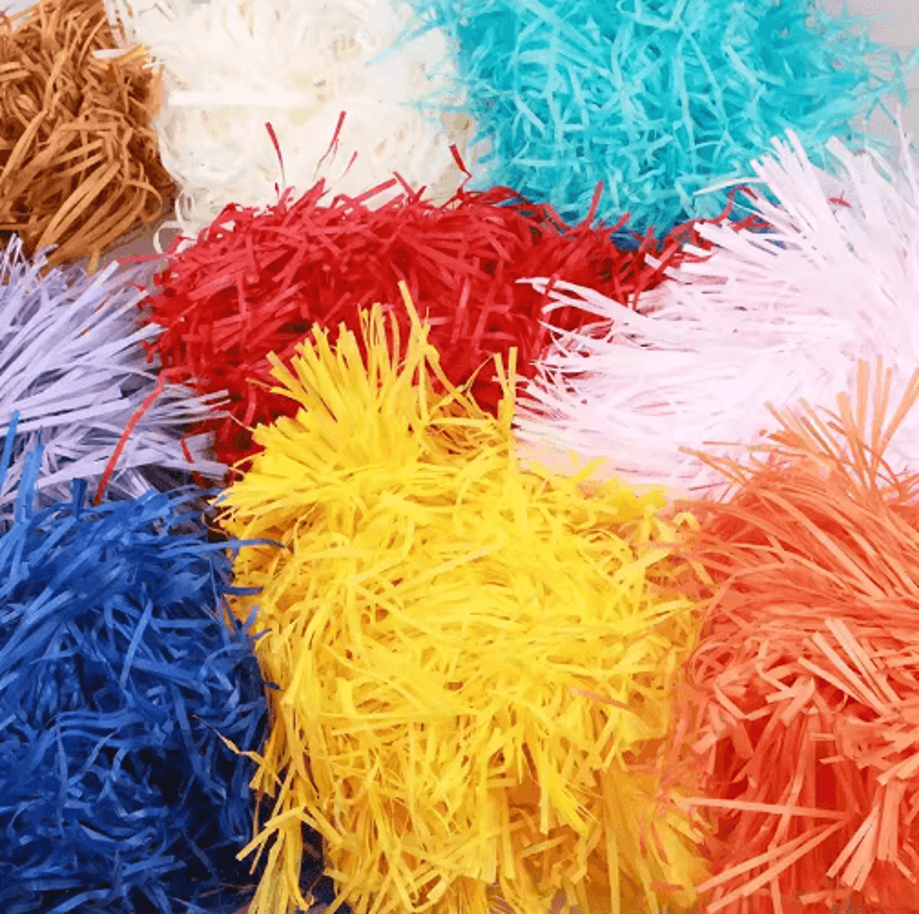 Multicolored Raffia Paper Shreds  Crinkle Cut Gift Box  Basket Filler For DIY Packaging And Decorat 27