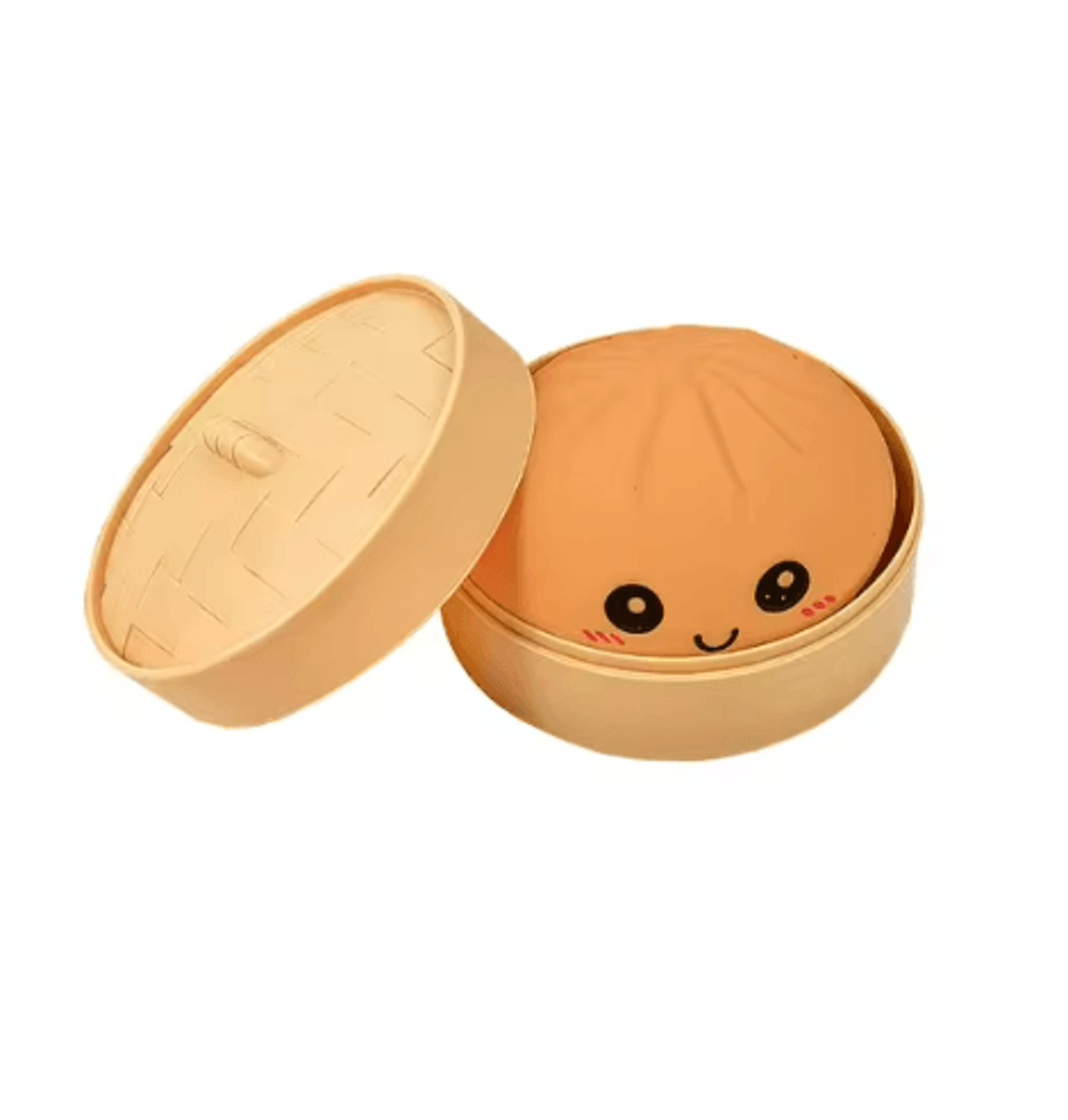 Dumpling Squishy Stress Ball With Bamboo Steamer Box  Soft Rebound Sensory Squeeze Toy  Creative Gi 15
