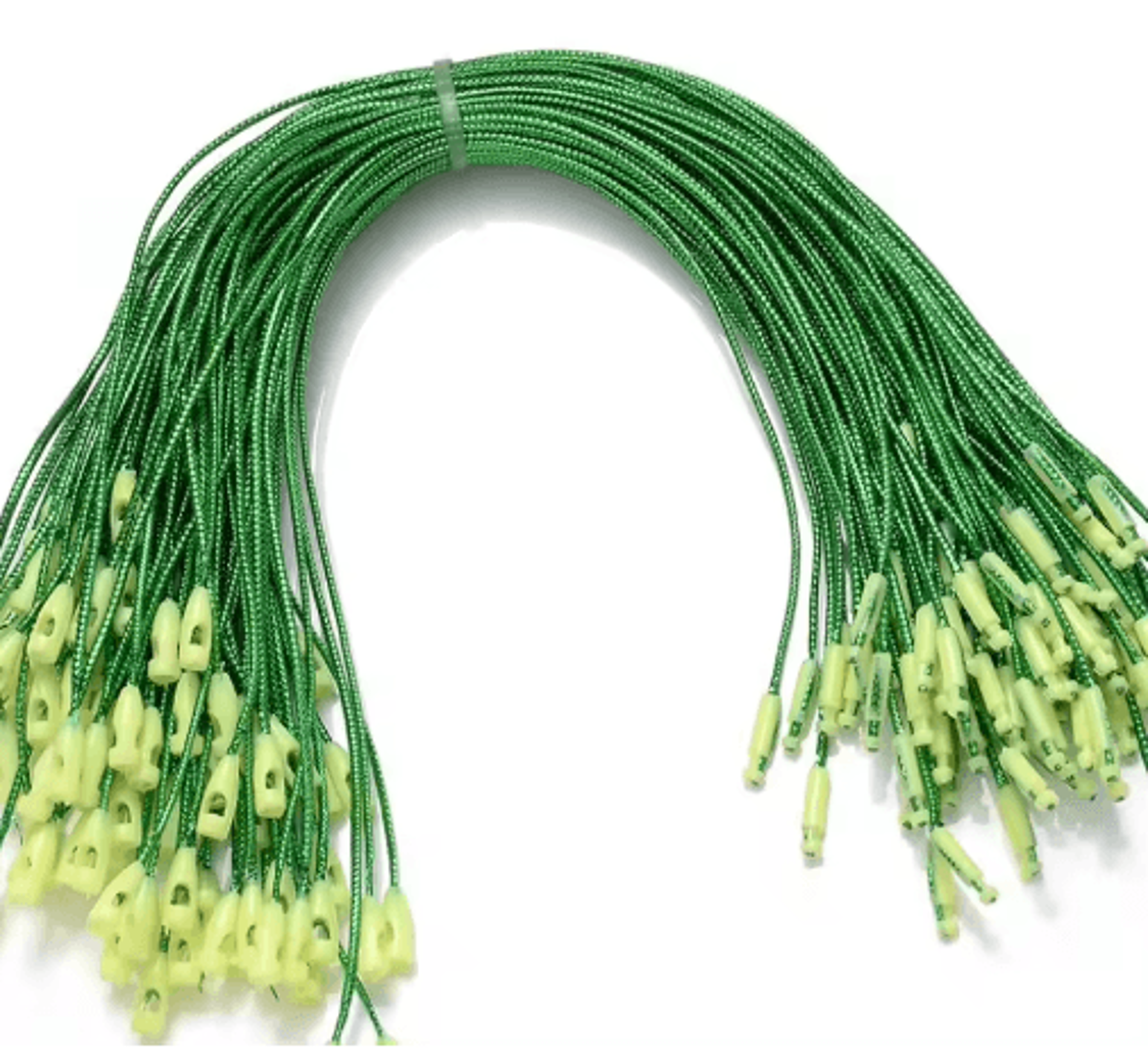 100PCS 20CM Christmas Ornament Hanging Strings  Polyester Snap Cords For Tree Decorations 1