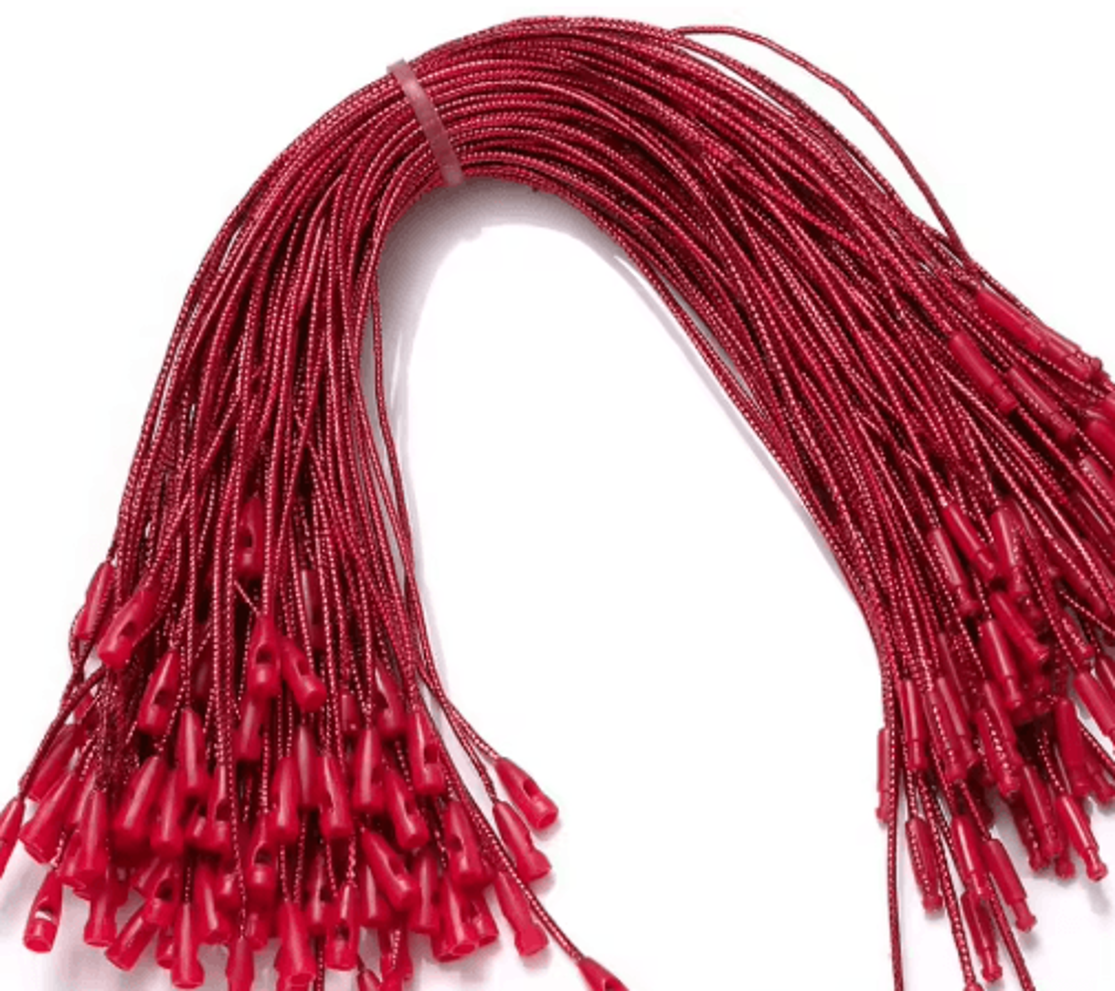 100PCS 20CM Christmas Ornament Hanging Strings  Polyester Snap Cords For Tree Decorations 2