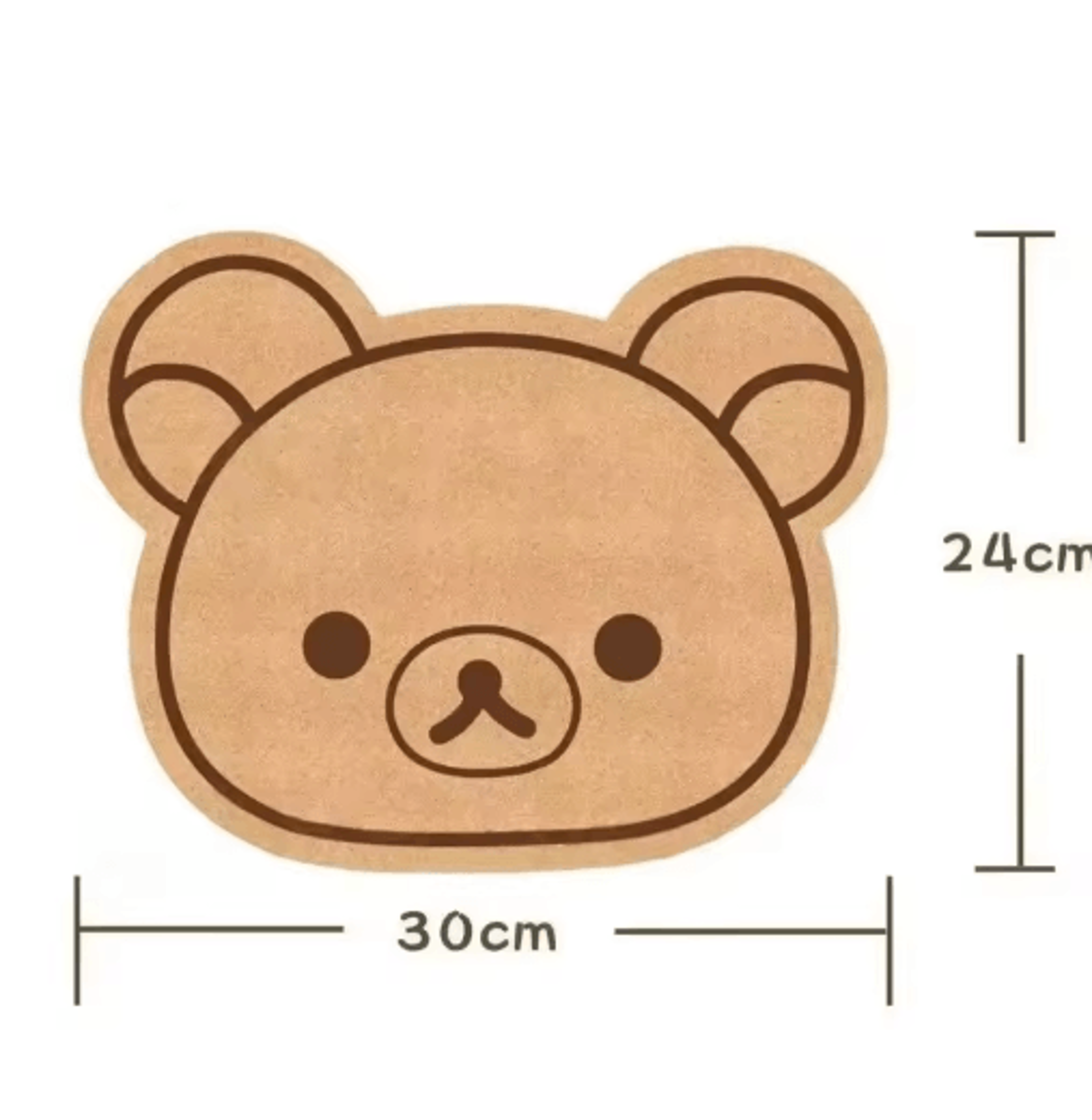 Cute Bear Felt Wall Board  Cartoon Kids Room Wall Decor 1