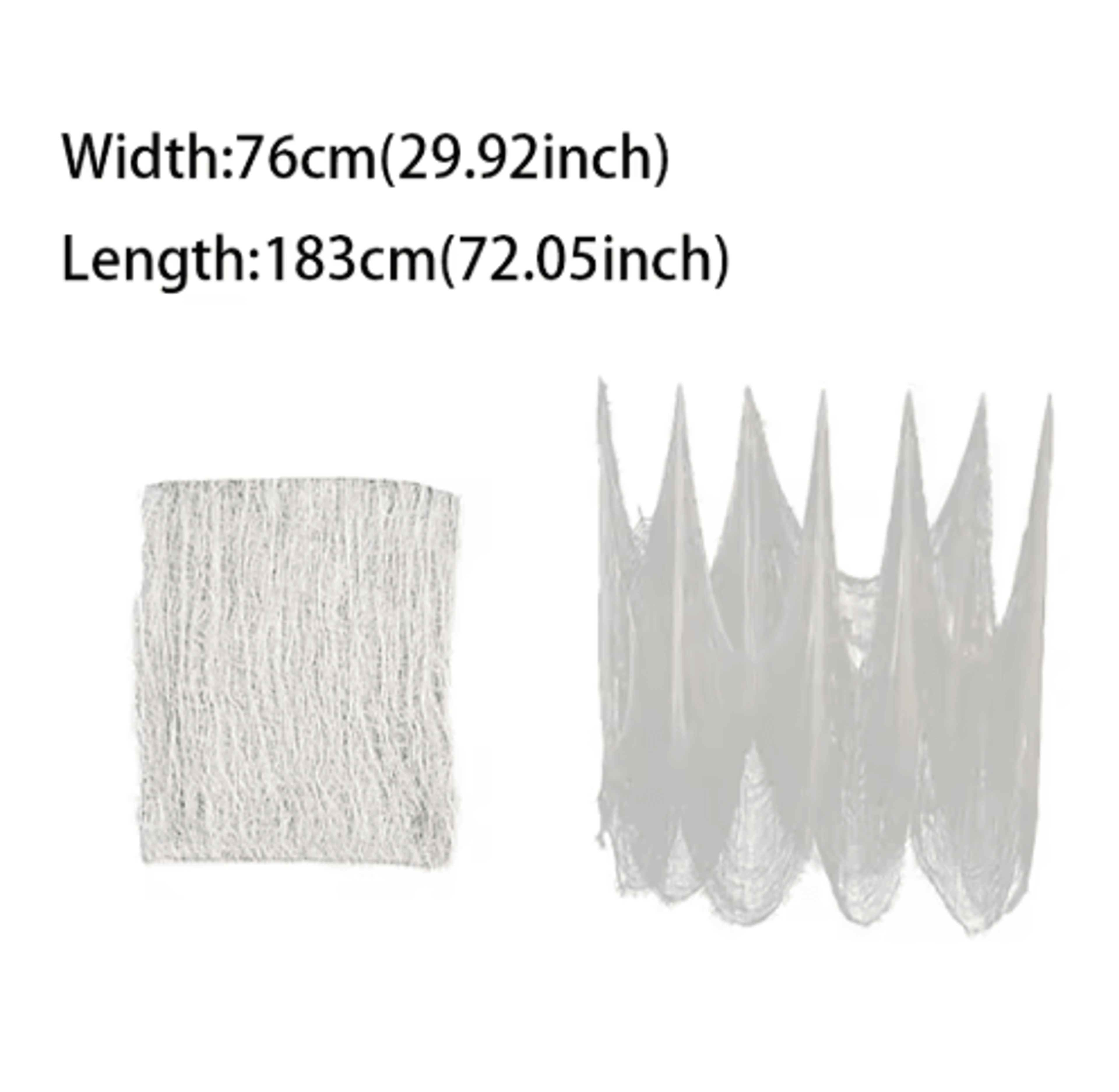 Halloween Bloody Gauze Decoration  Horror Cloth For Haunted House  Doorways 1