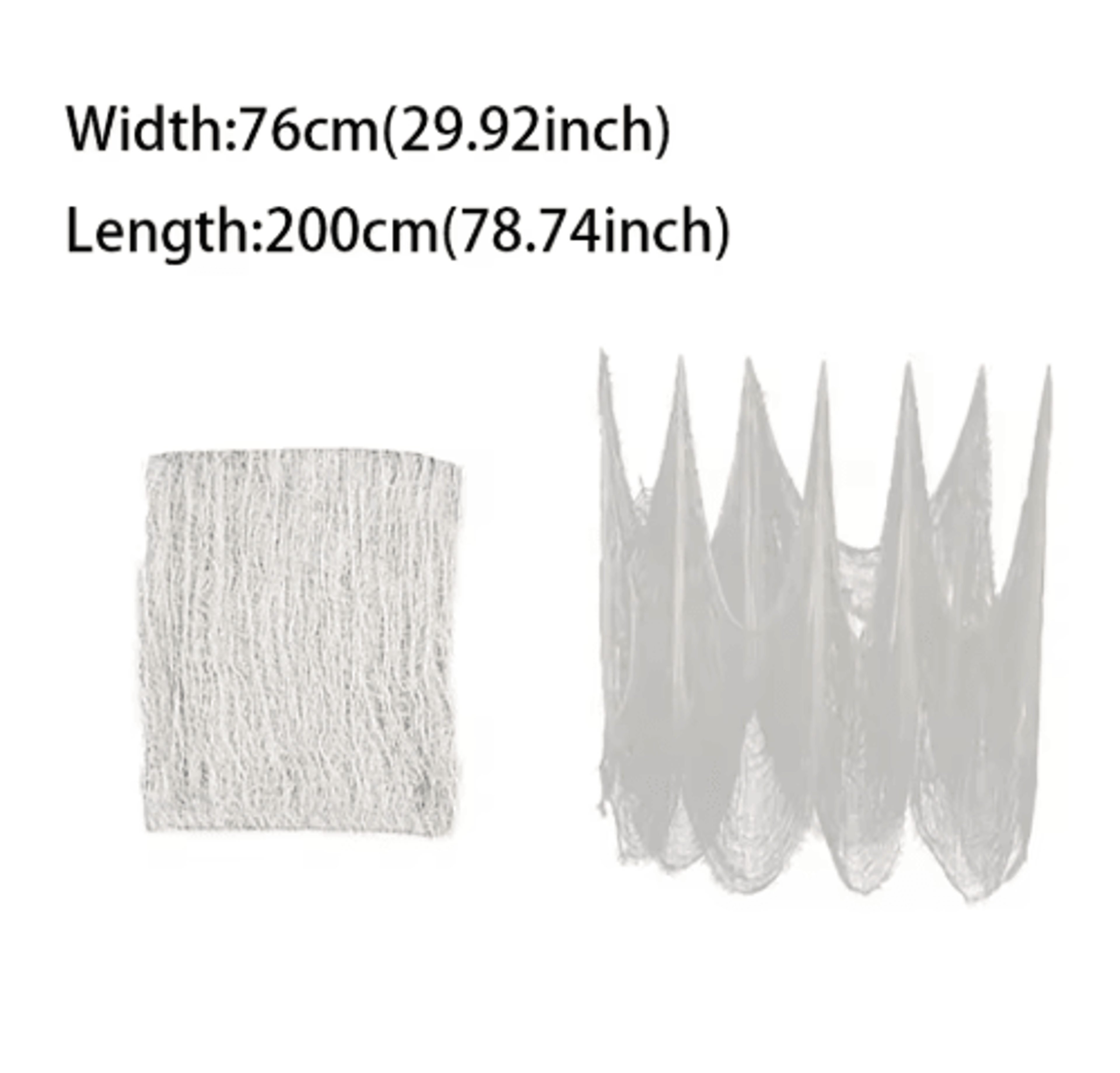 Halloween Bloody Gauze Decoration  Horror Cloth For Haunted House  Doorways 3