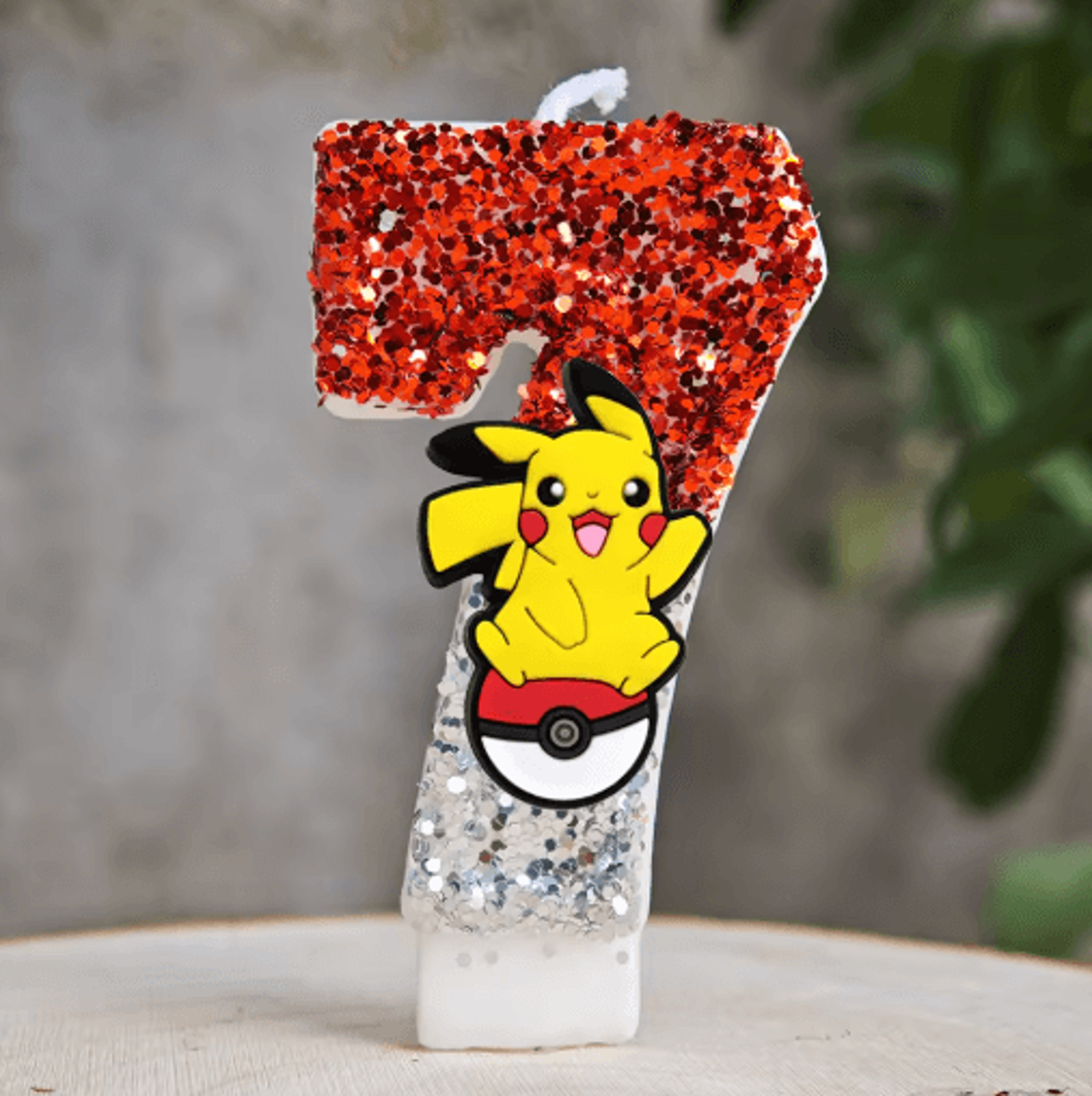 Pokemon Pikachu Birthday Candle  Anime Cake Topper For Kids Parties 23