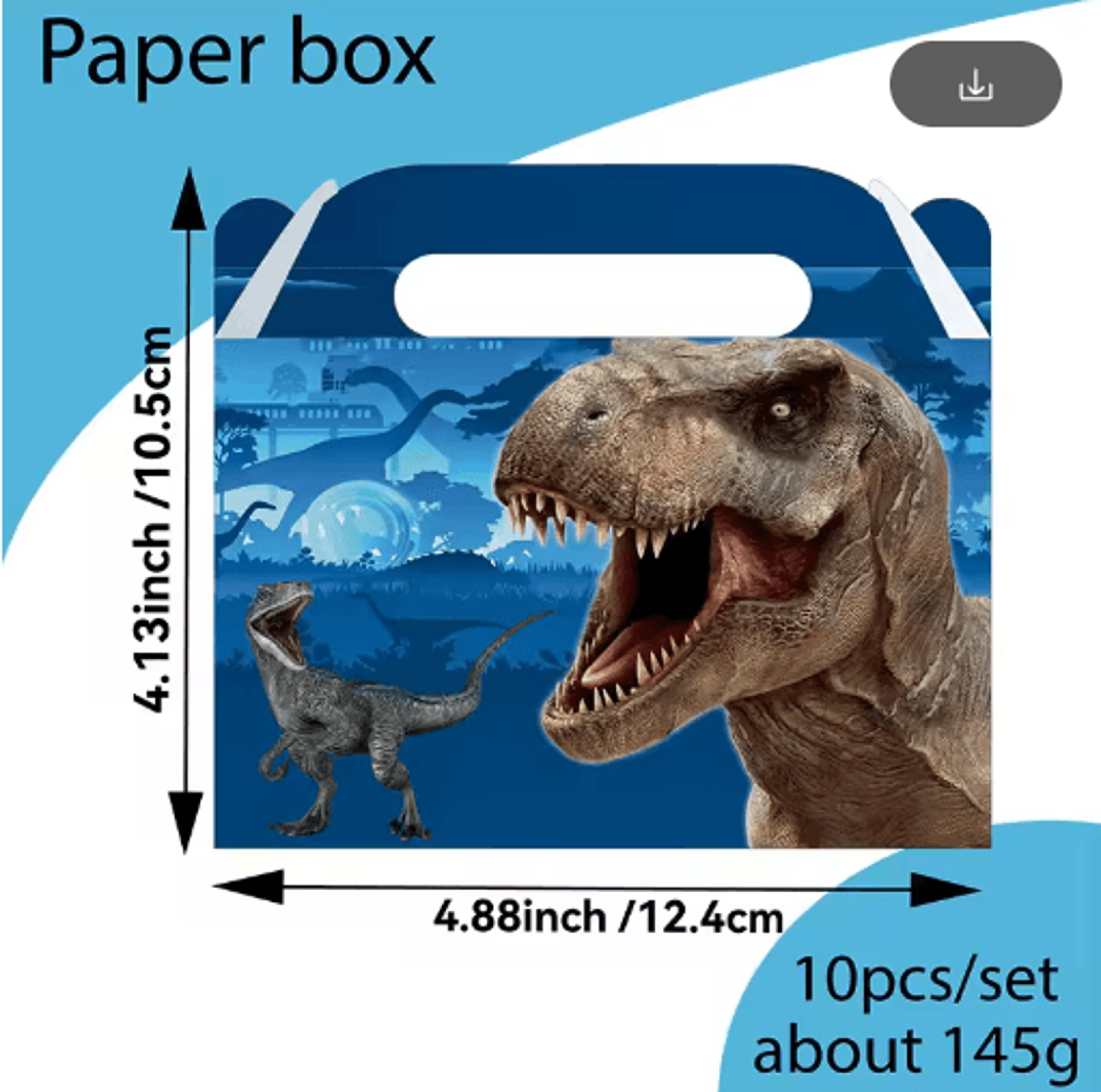 Jurassic Dinosaur Party Tableware Set With Plates Cups And Napkins 14