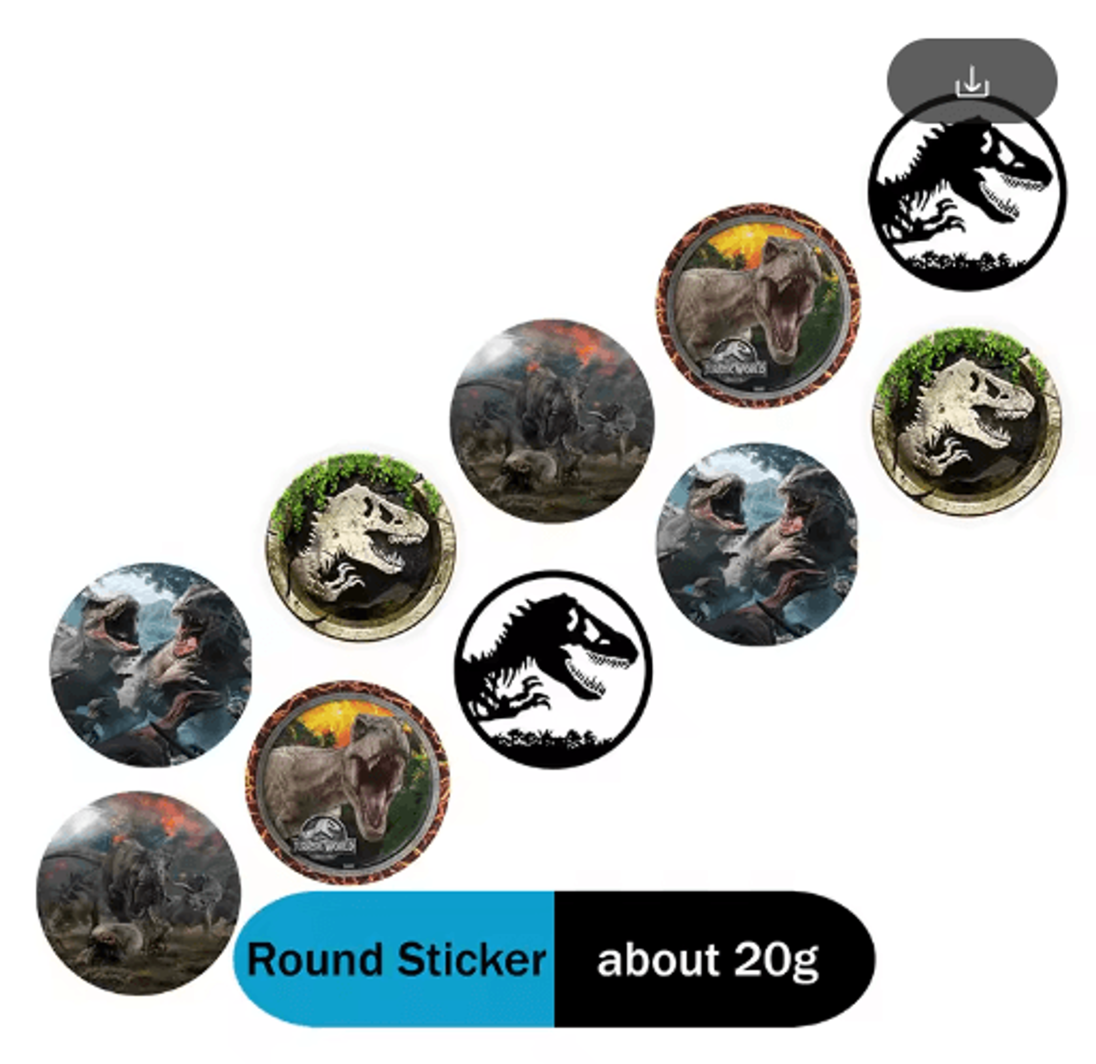 Jurassic Dinosaur Birthday Party Supplies Set With Tableware Balloons And Backdrop 3