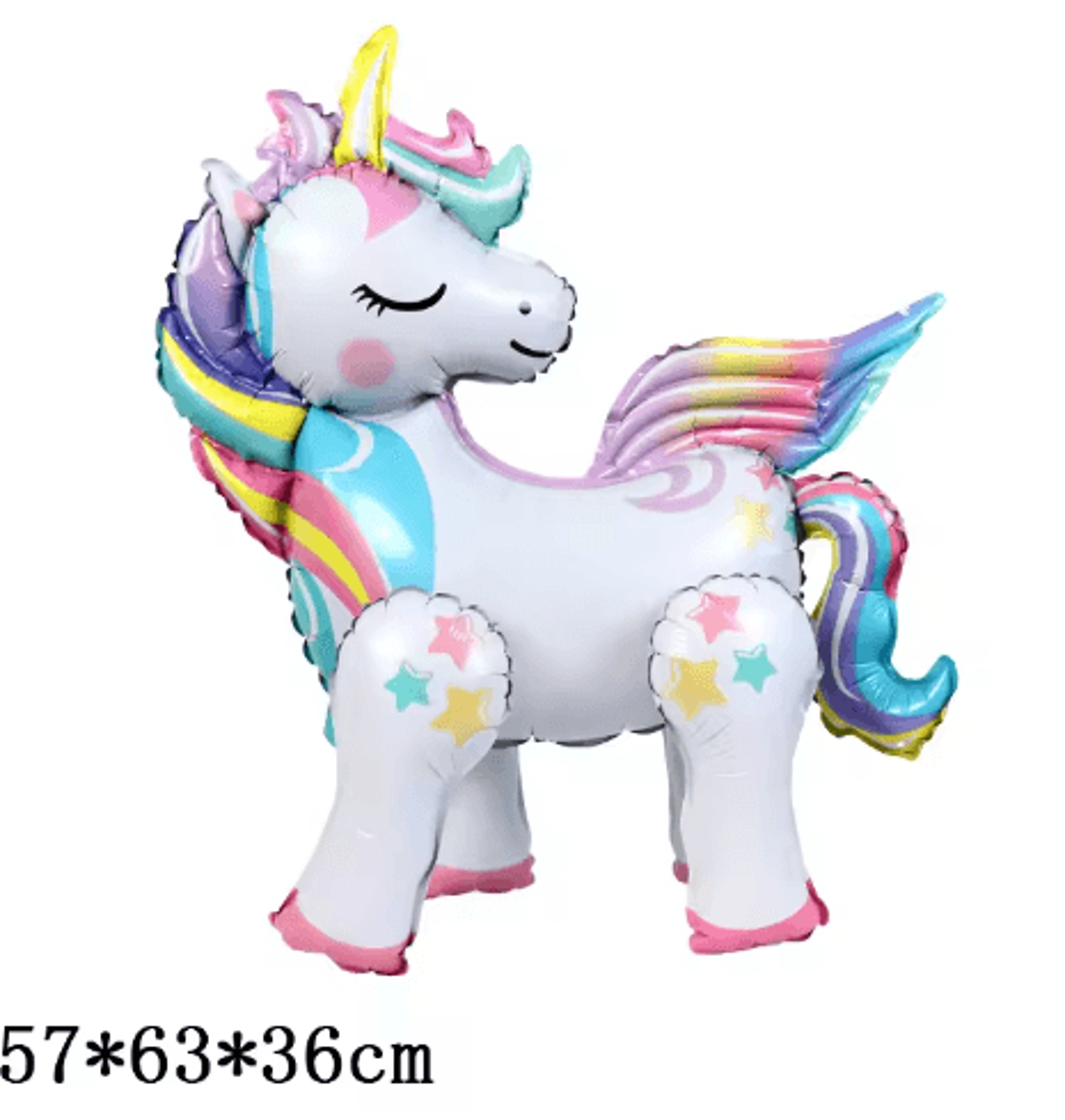 Unicorn Birthday Party Decorations With Banner Garland And Standing Balloon 18