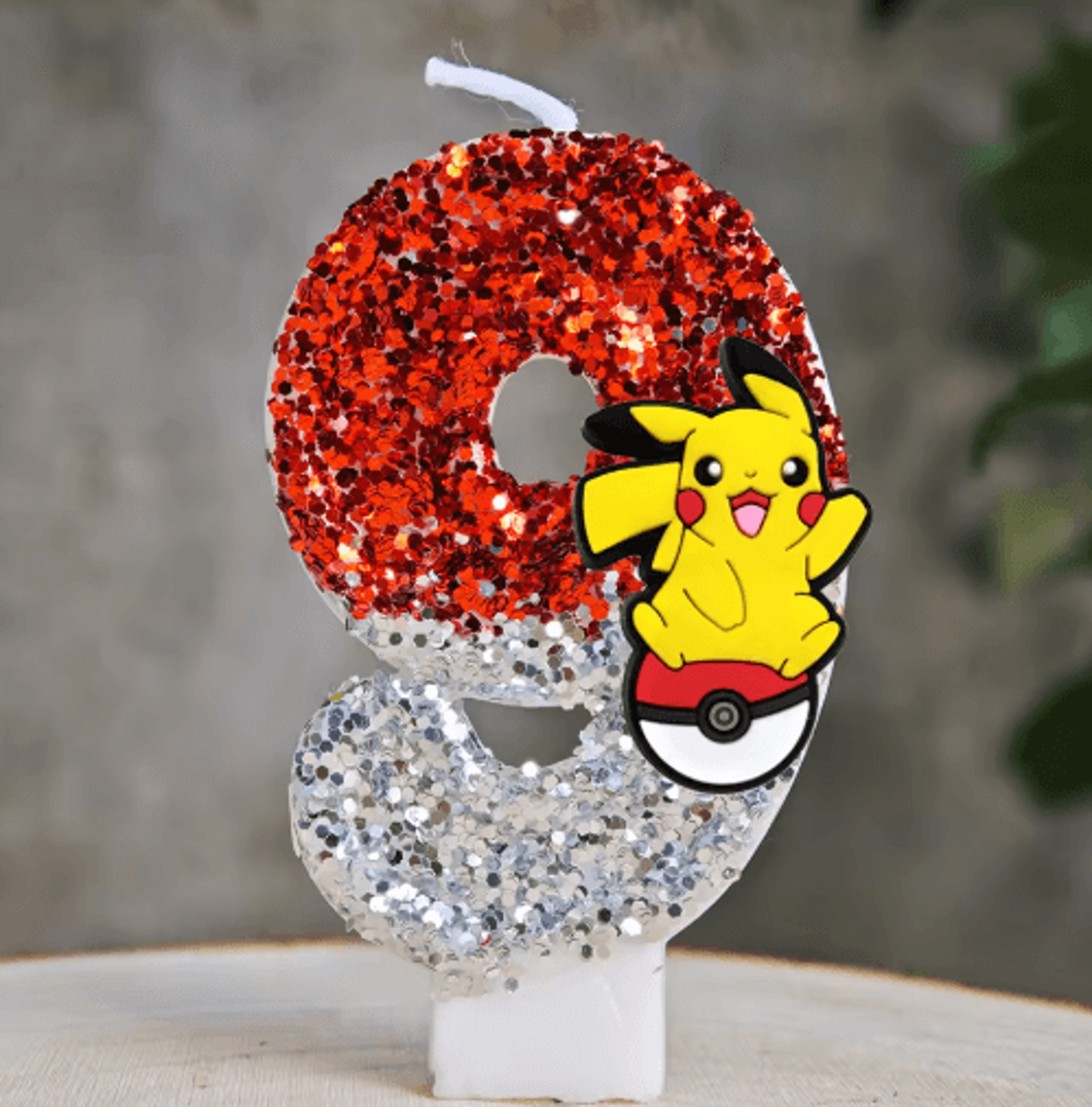 Cute Pokemon Pikachu Birthday Cake Candle And Anime Party Decoration 13