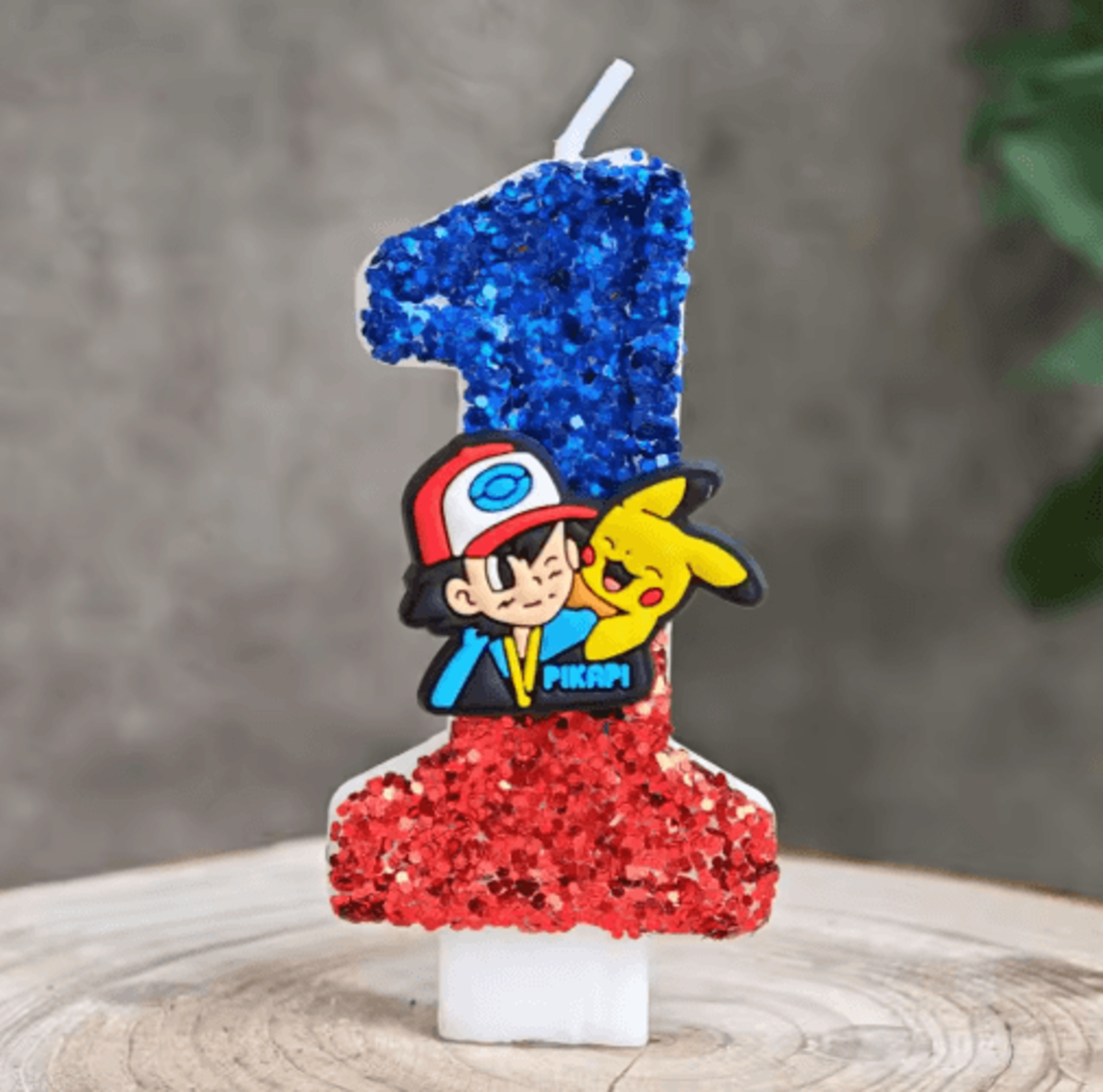Cute Pokemon Pikachu Birthday Cake Candle And Anime Party Decoration 1
