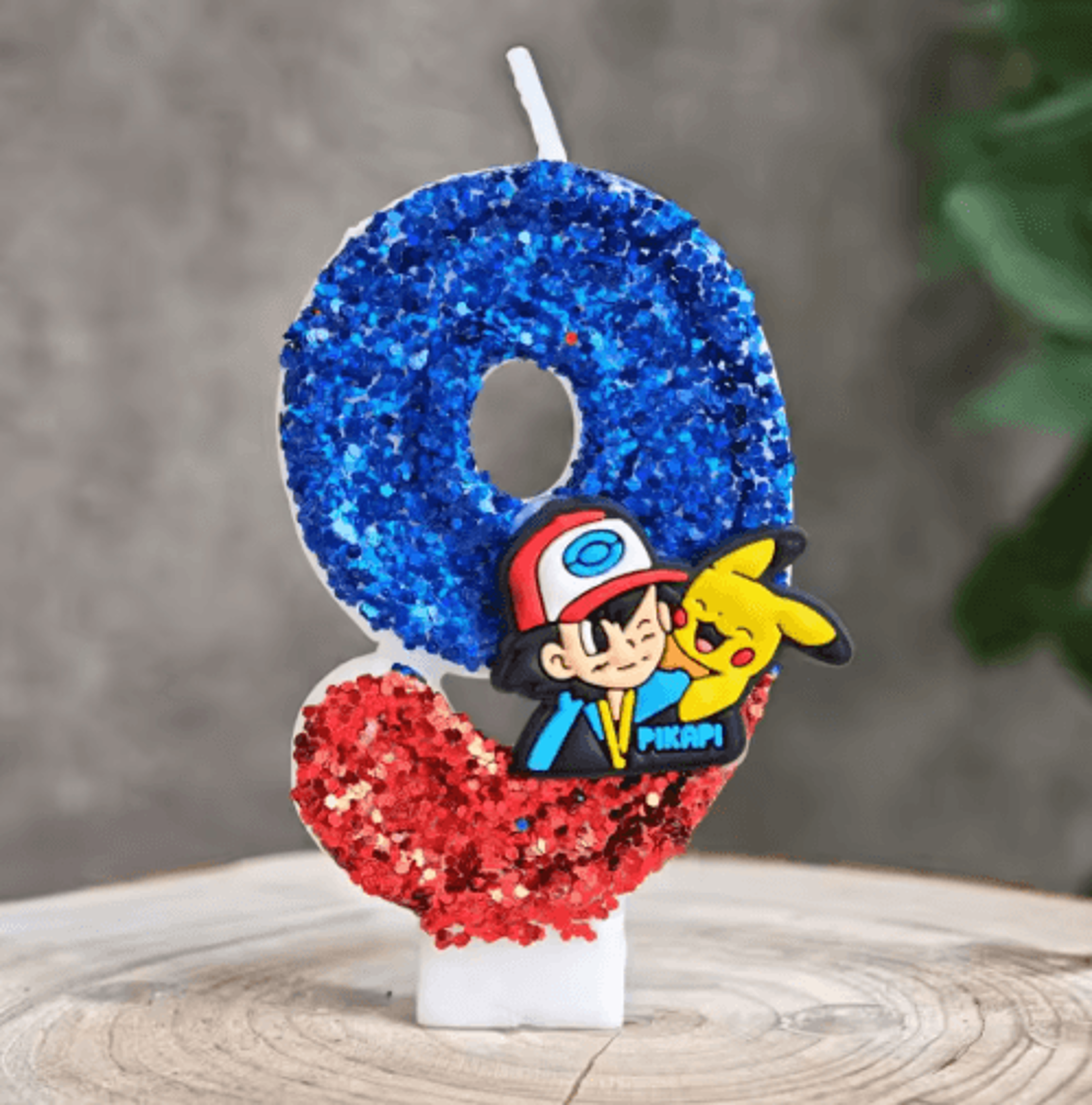 Cute Pokemon Pikachu Birthday Cake Candle And Anime Party Decoration 6