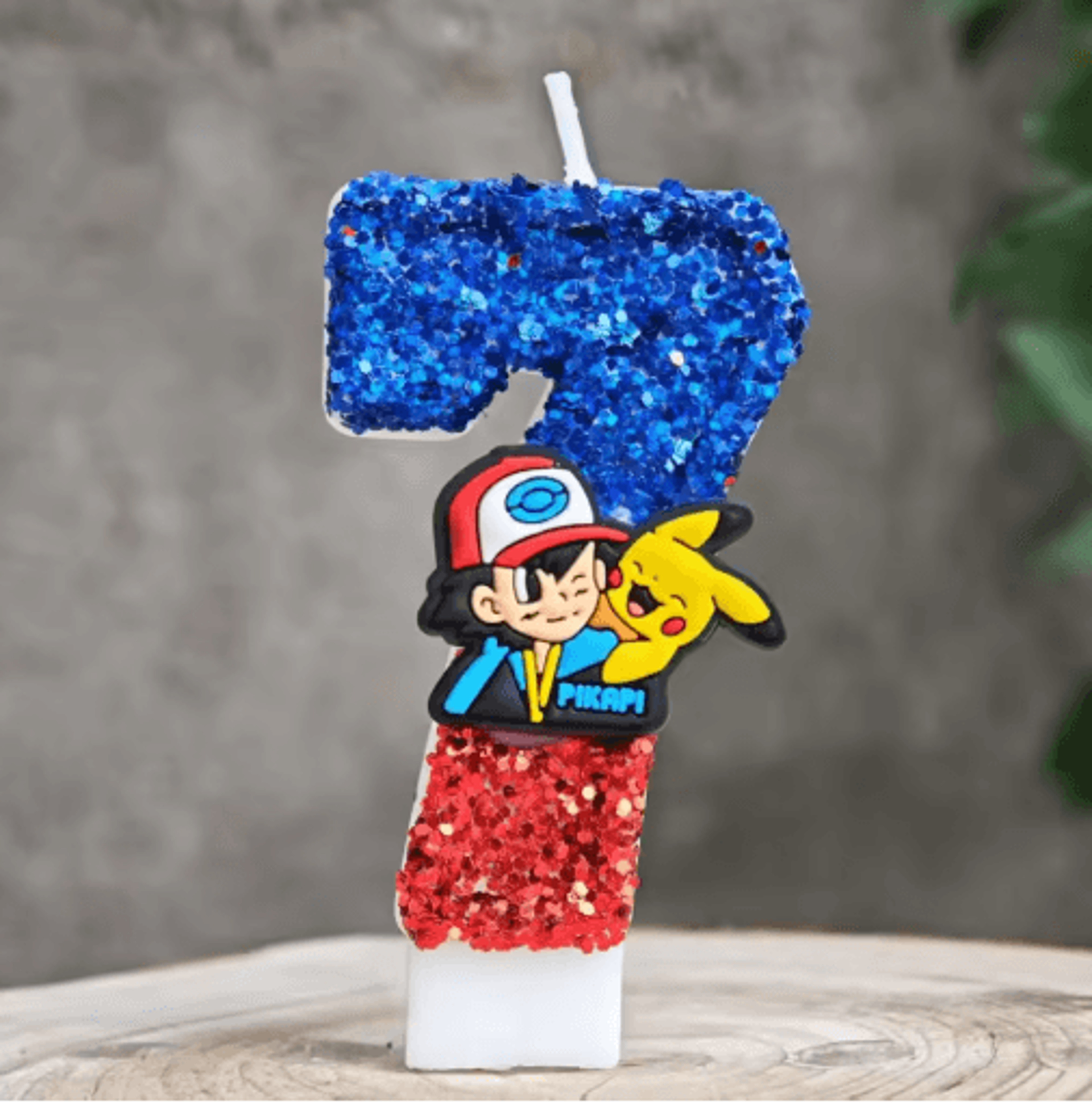 Cute Pokemon Pikachu Birthday Cake Candle And Anime Party Decoration 18
