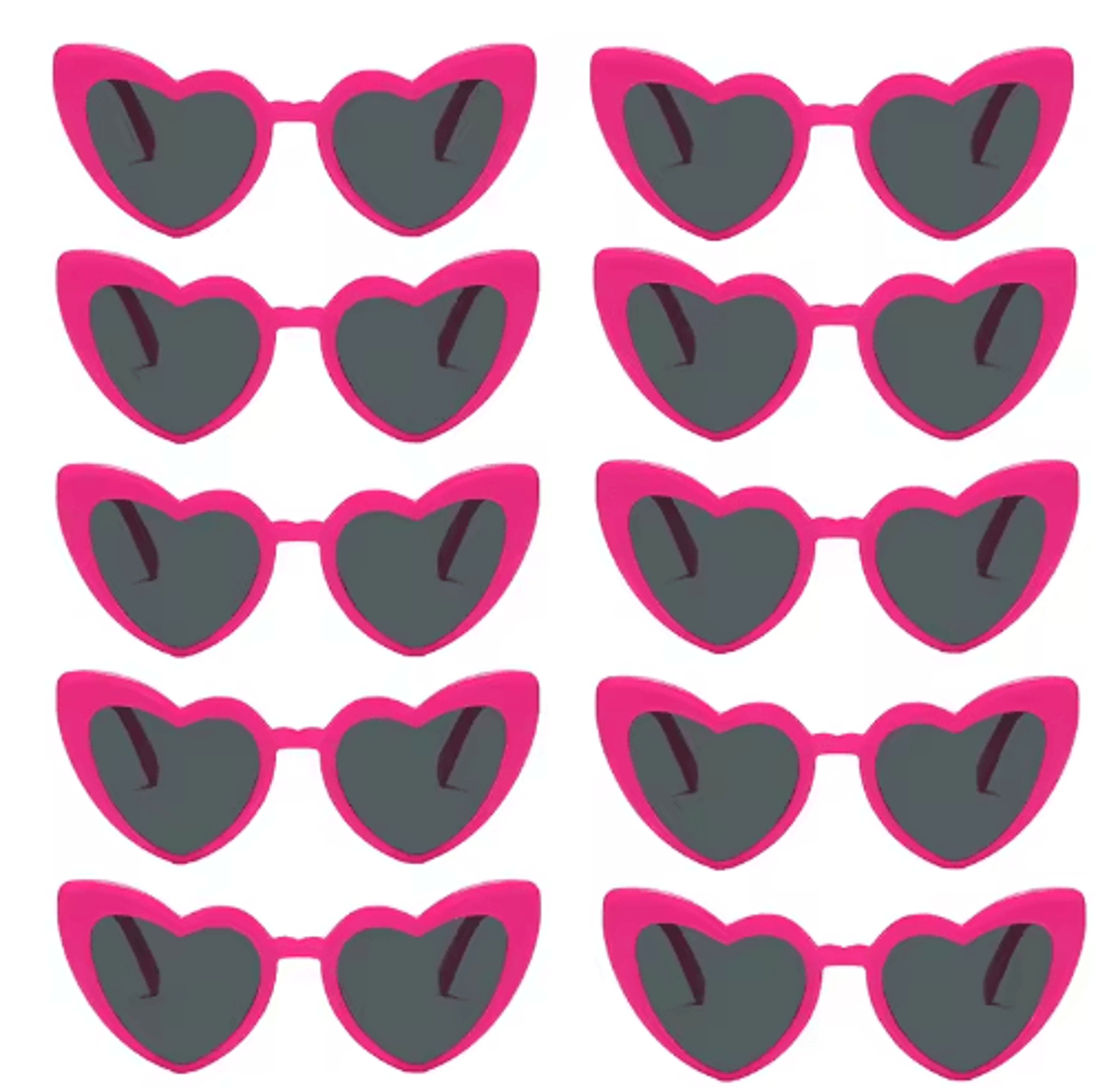 10Piece Bachelorette Party Sunglasses Set For Bride  Bridal Crew 6