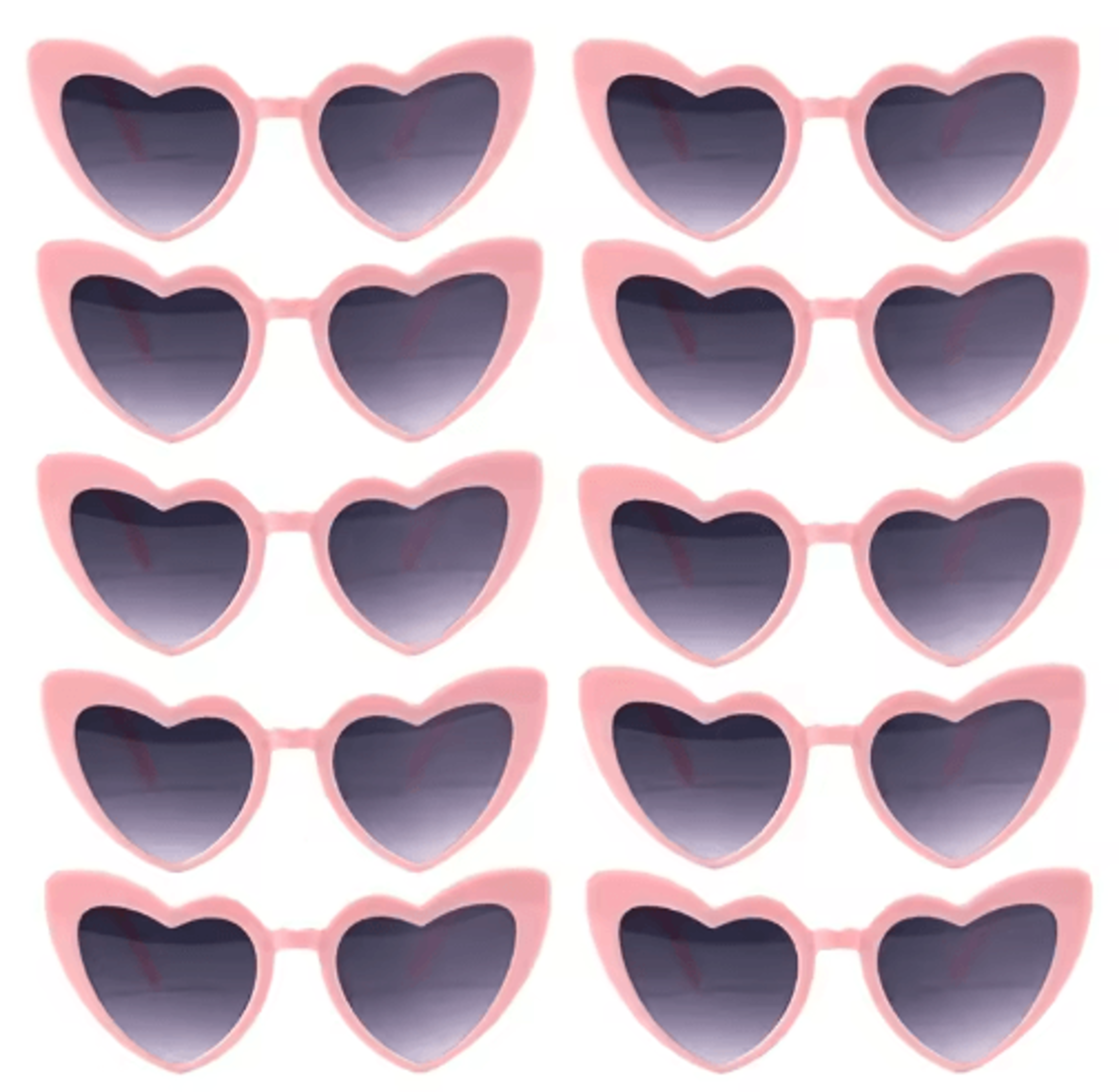 10Piece Bachelorette Party Sunglasses Set For Bride  Bridal Crew 10