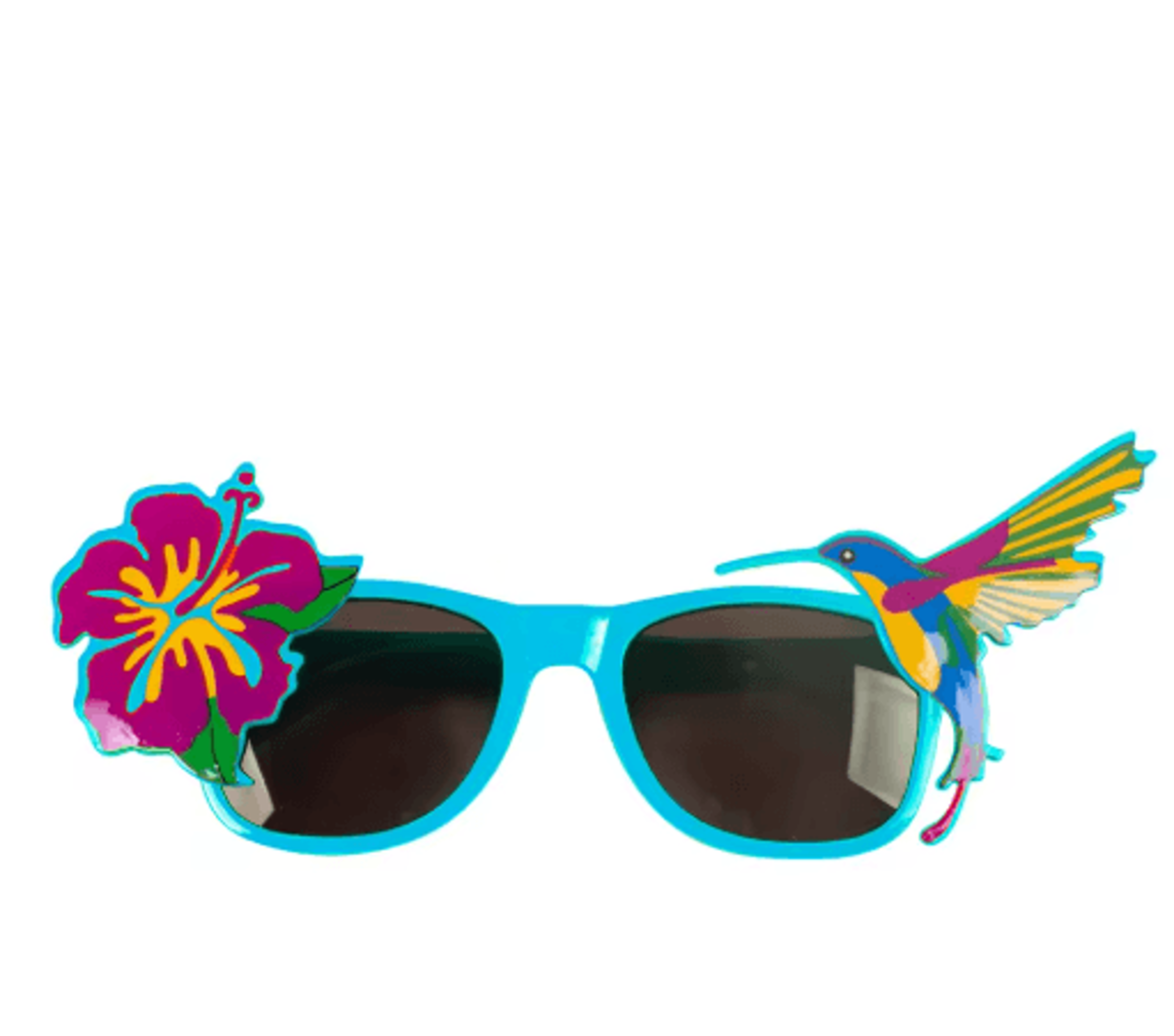 Funny Hawaiian Party Glasses For Tropical Beach Photo Props 12