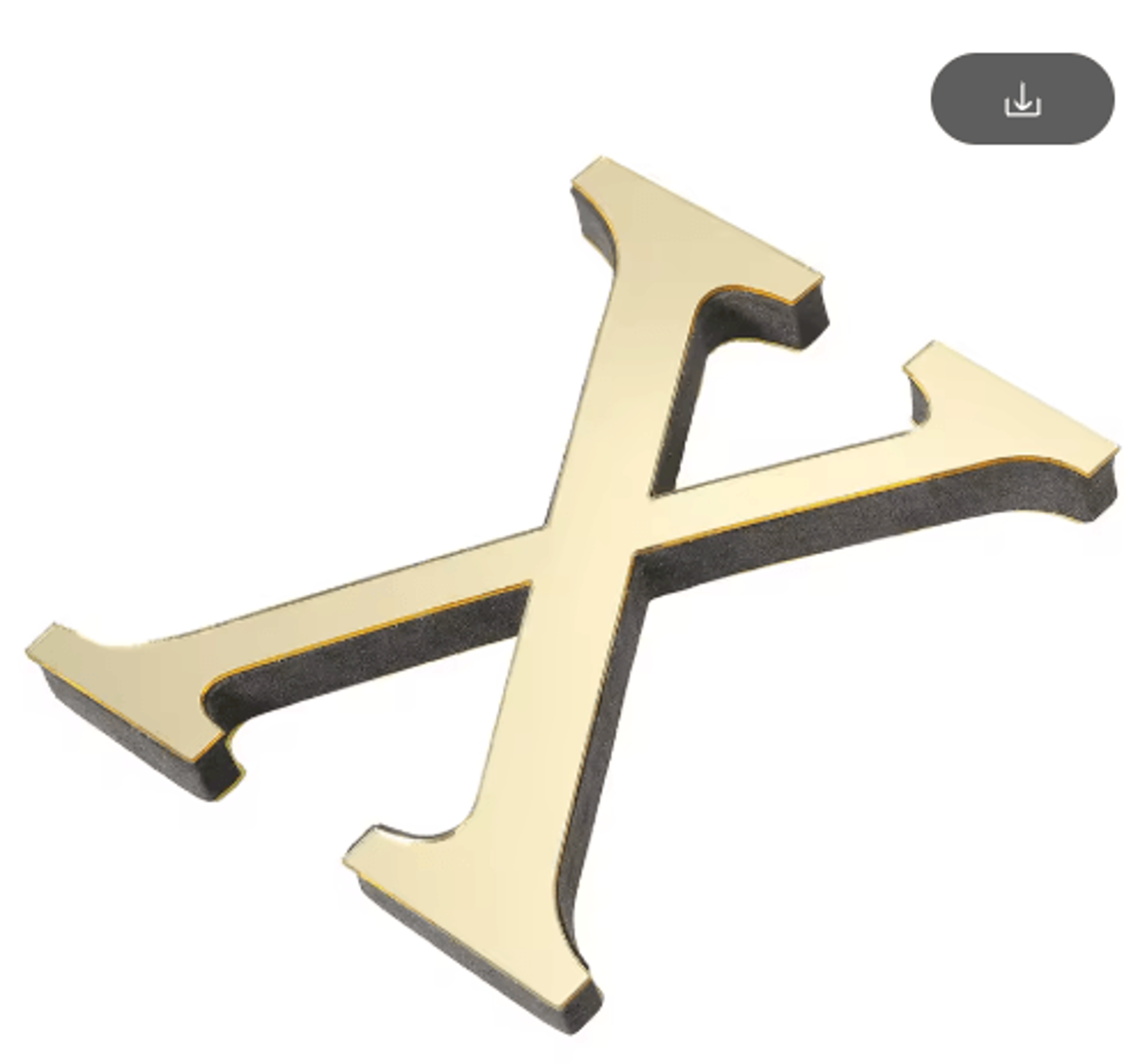 10cm 3D Acrylic Mirror Letter Wall Stickers For Personalized Decor 1