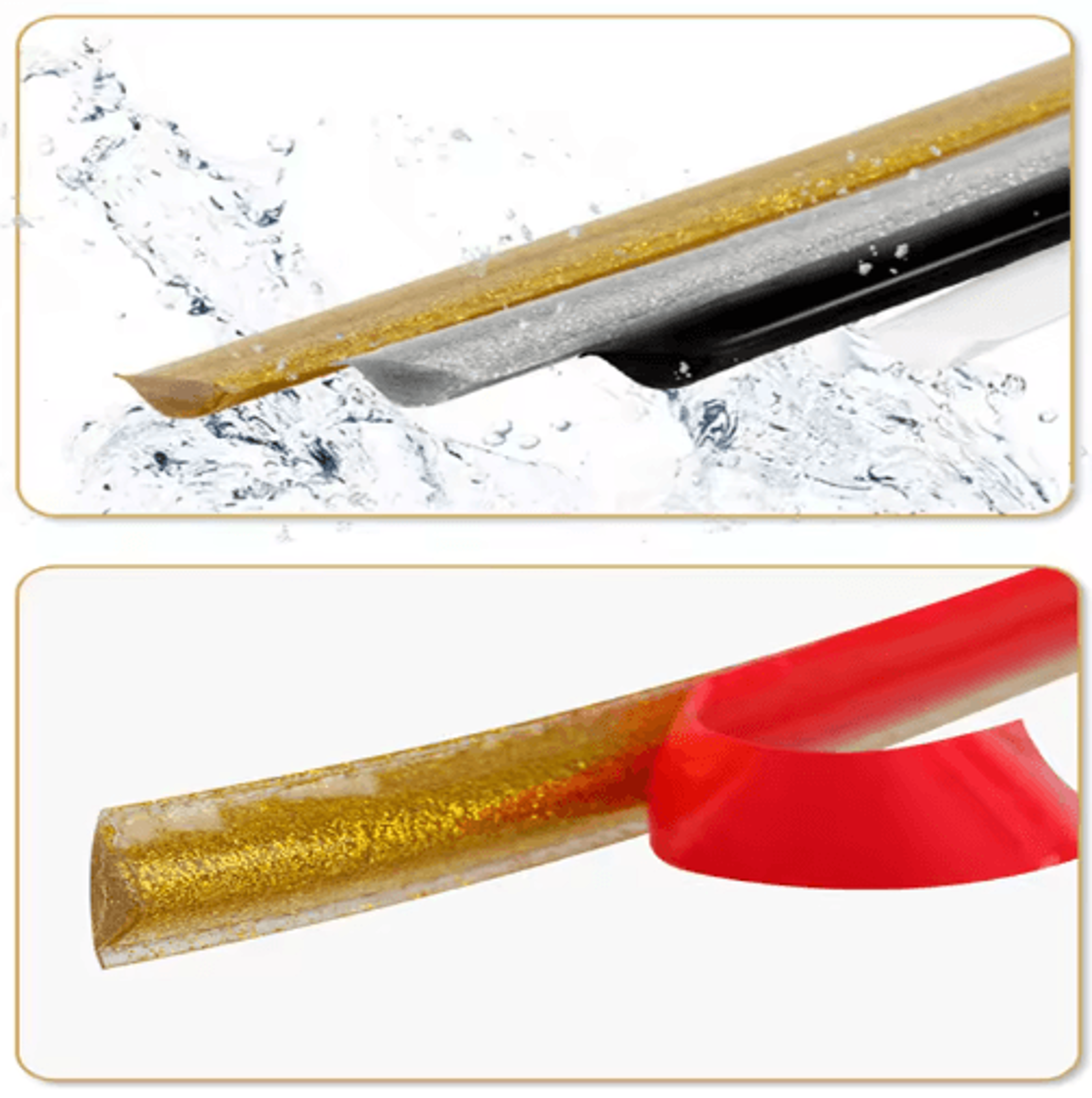 Waterproof SelfAdhesive Tile Gap Tape For Kitchen And Bathroom 7