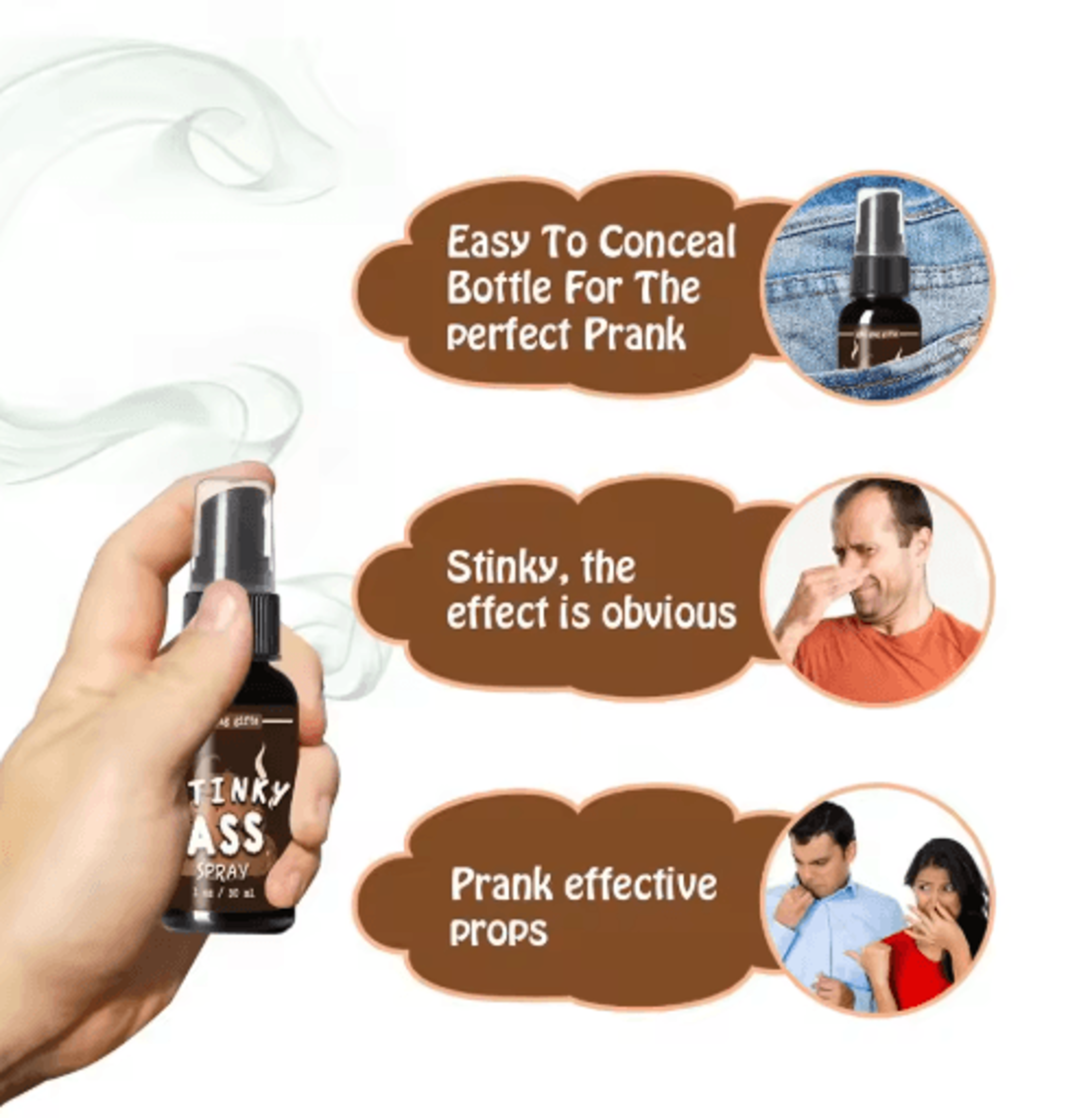 30ML Stink Bomb Fart Spray For Pranks And Gag Gifts 1