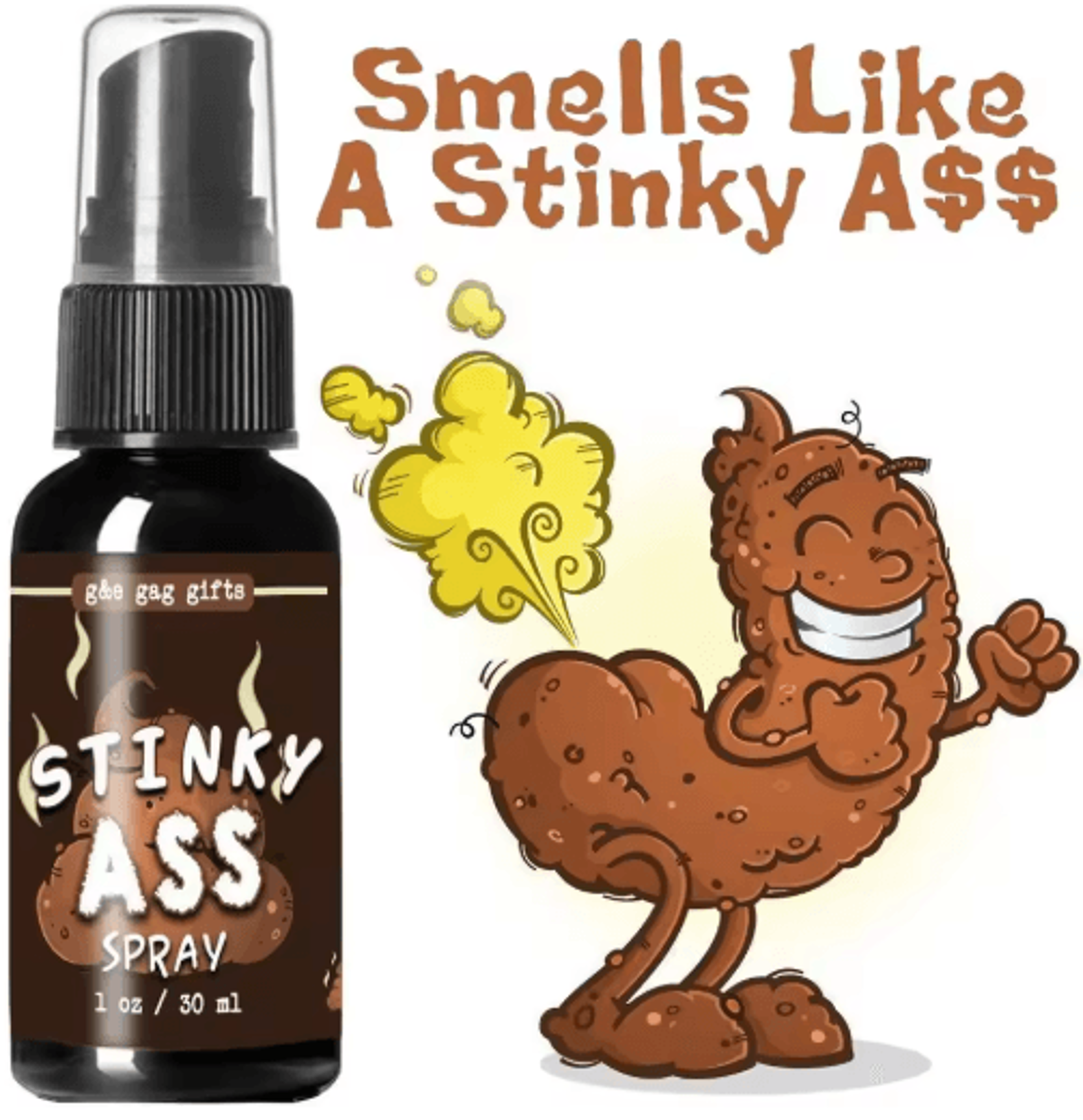 30ML Stink Bomb Fart Spray For Pranks And Gag Gifts 0