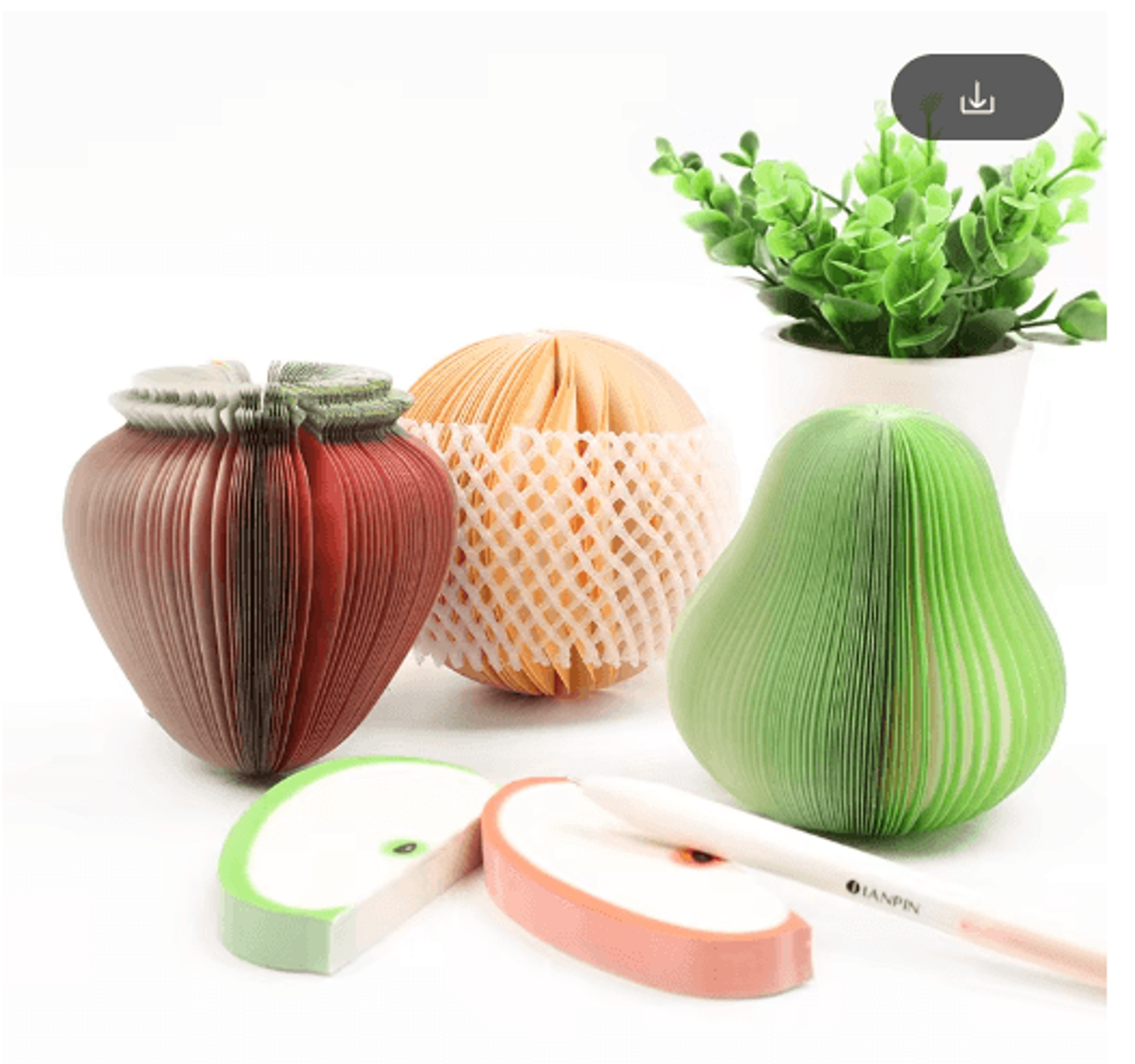Cute Fruit Sticky Notes Set For School Office And DIY Planning 9
