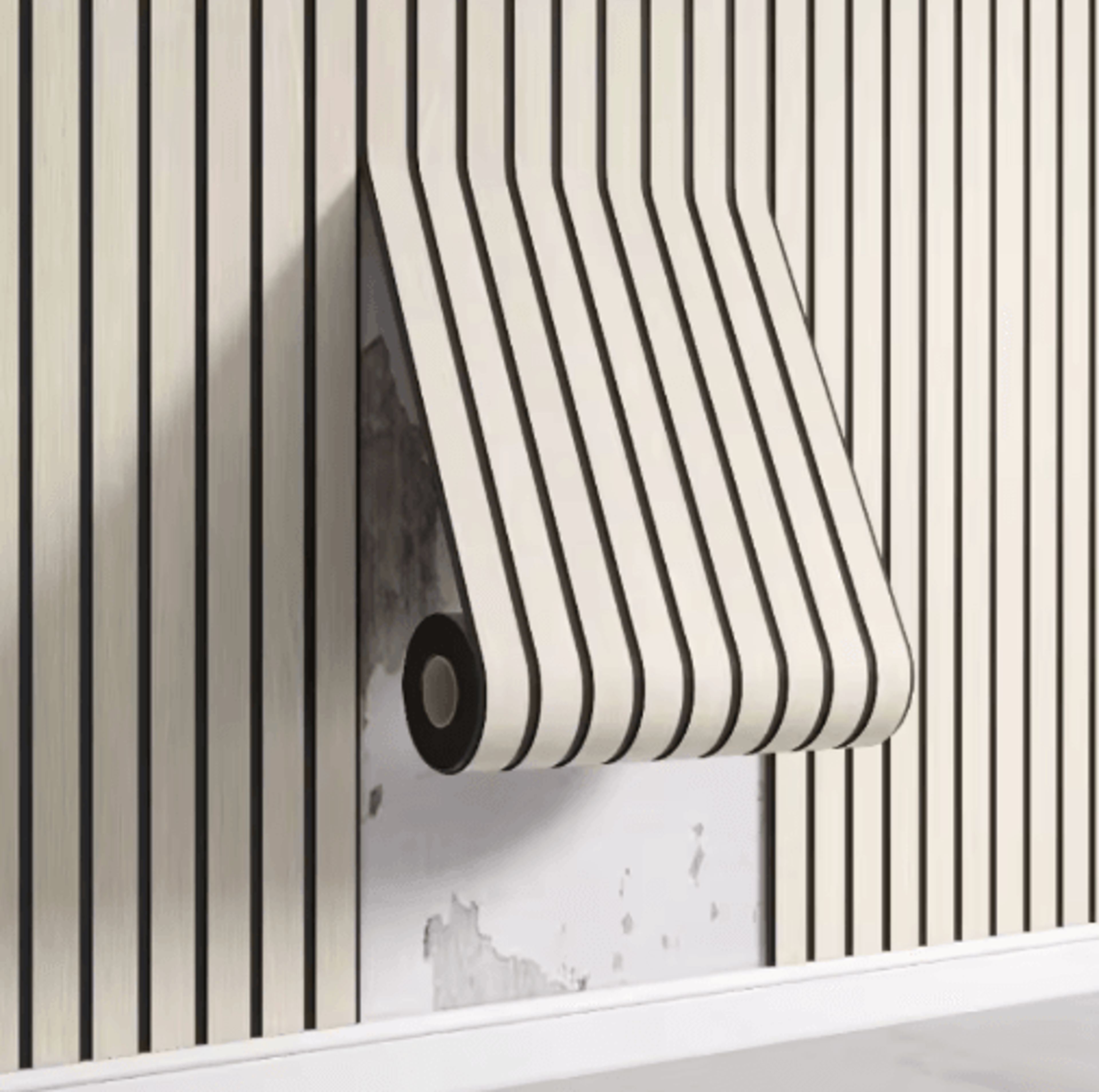 SelfAdhesive 3D Grille Wall Panel Roll For Modern Home Decor 2