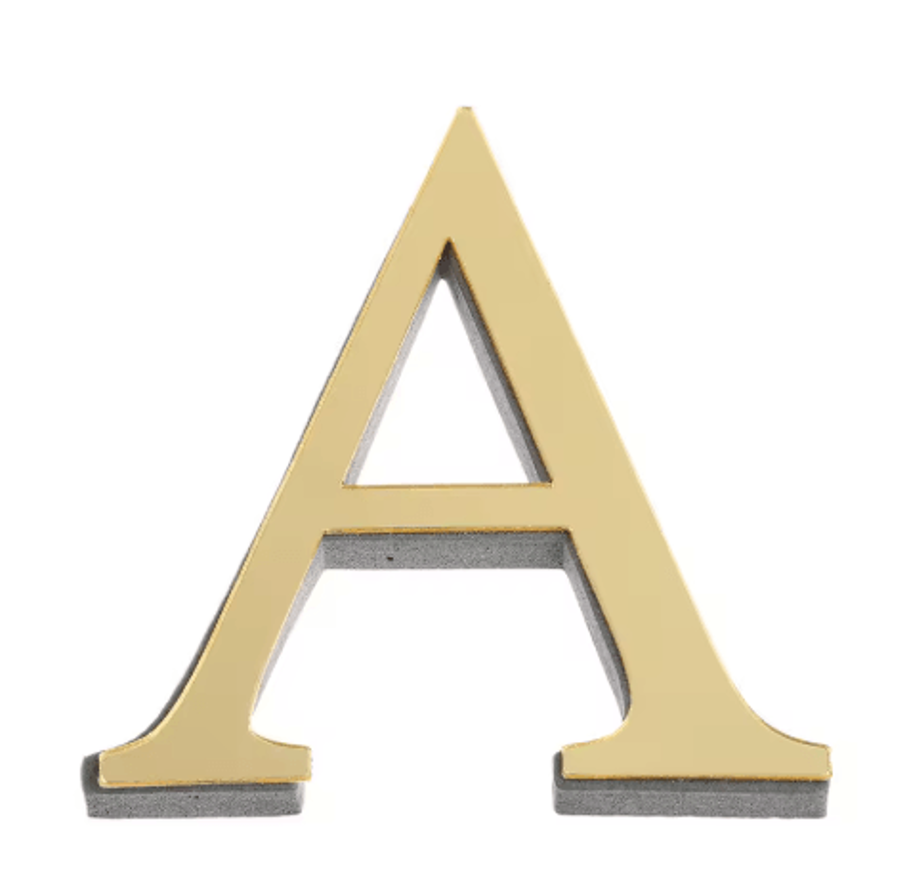 DIY 3D Mirror Alphabet Letter Wall Stickers For Personalized Decor 23