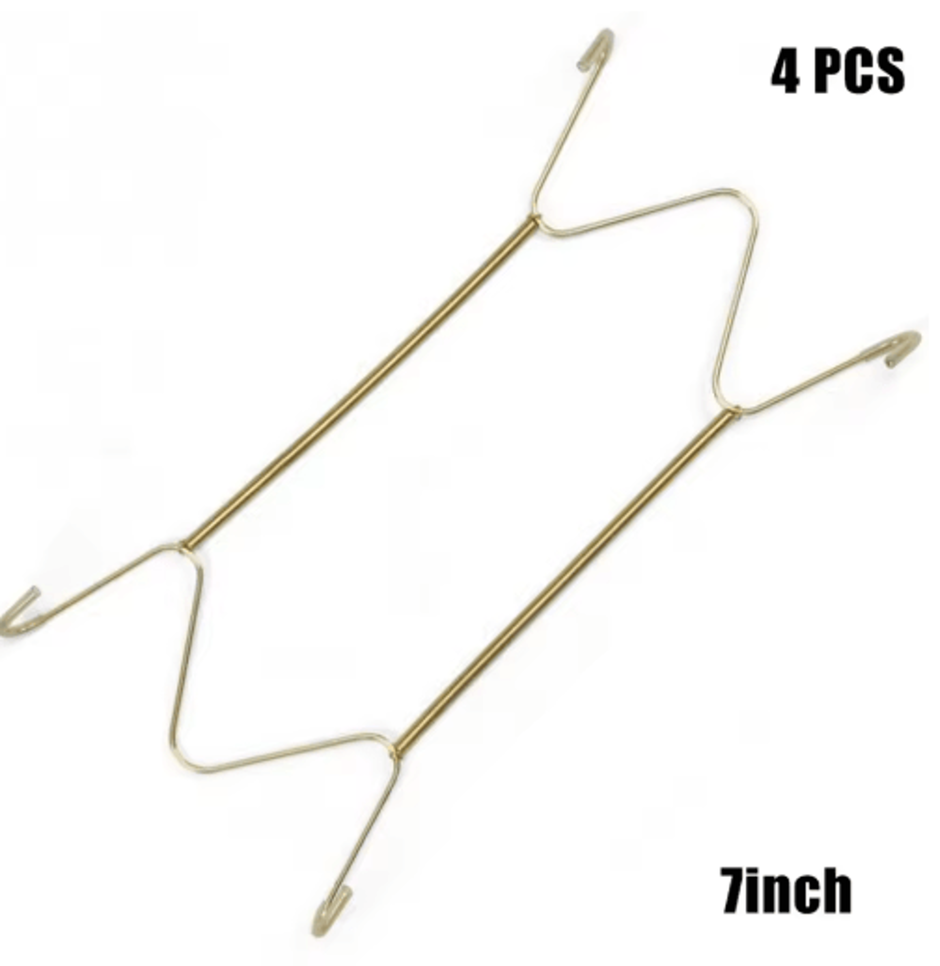 4Piece Invisible Plate Hangers For Decorative Wall Displays 3
