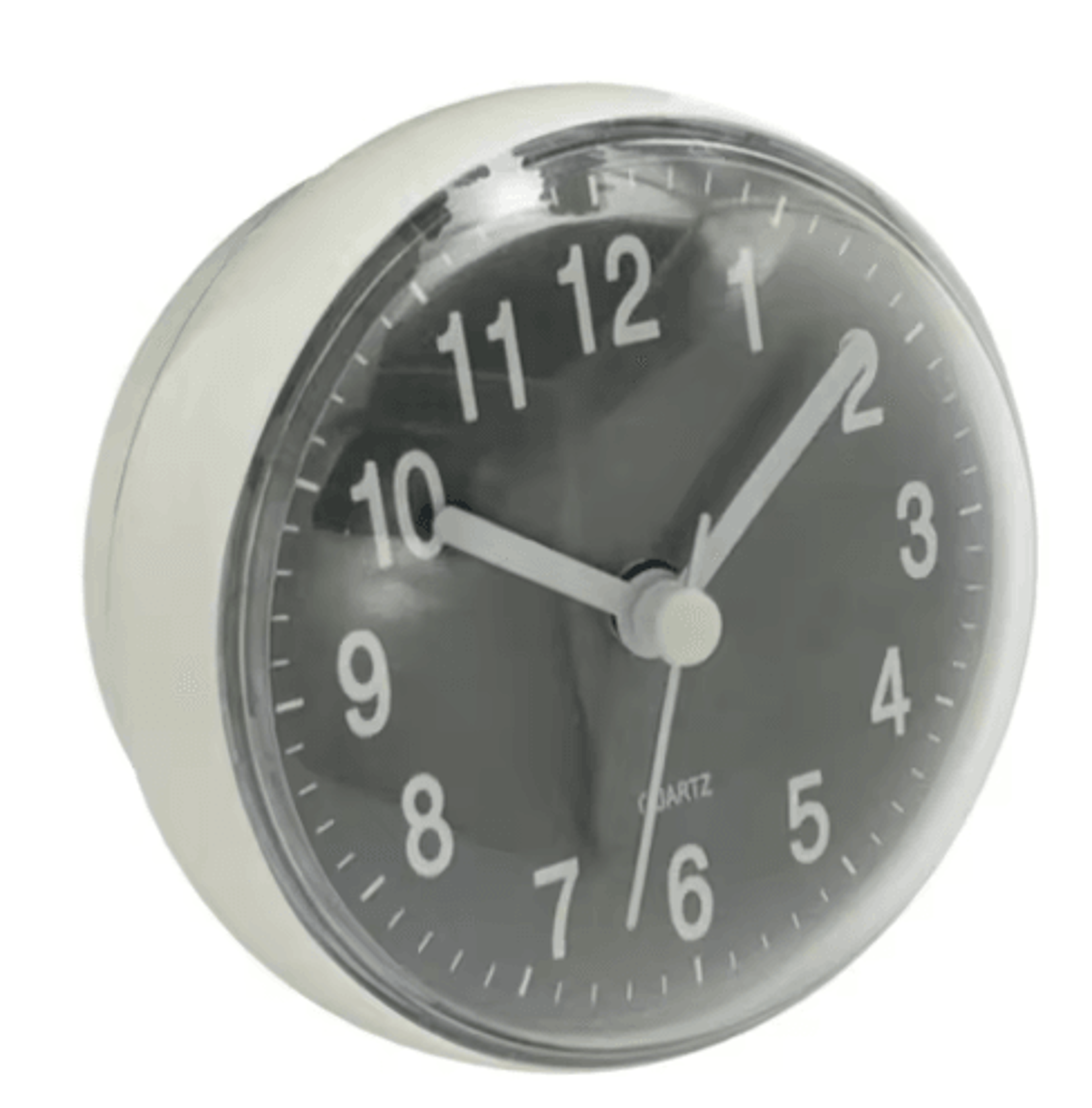 7cm Mini Waterproof Suction Wall Clock For Bathroom And Kitchen 4