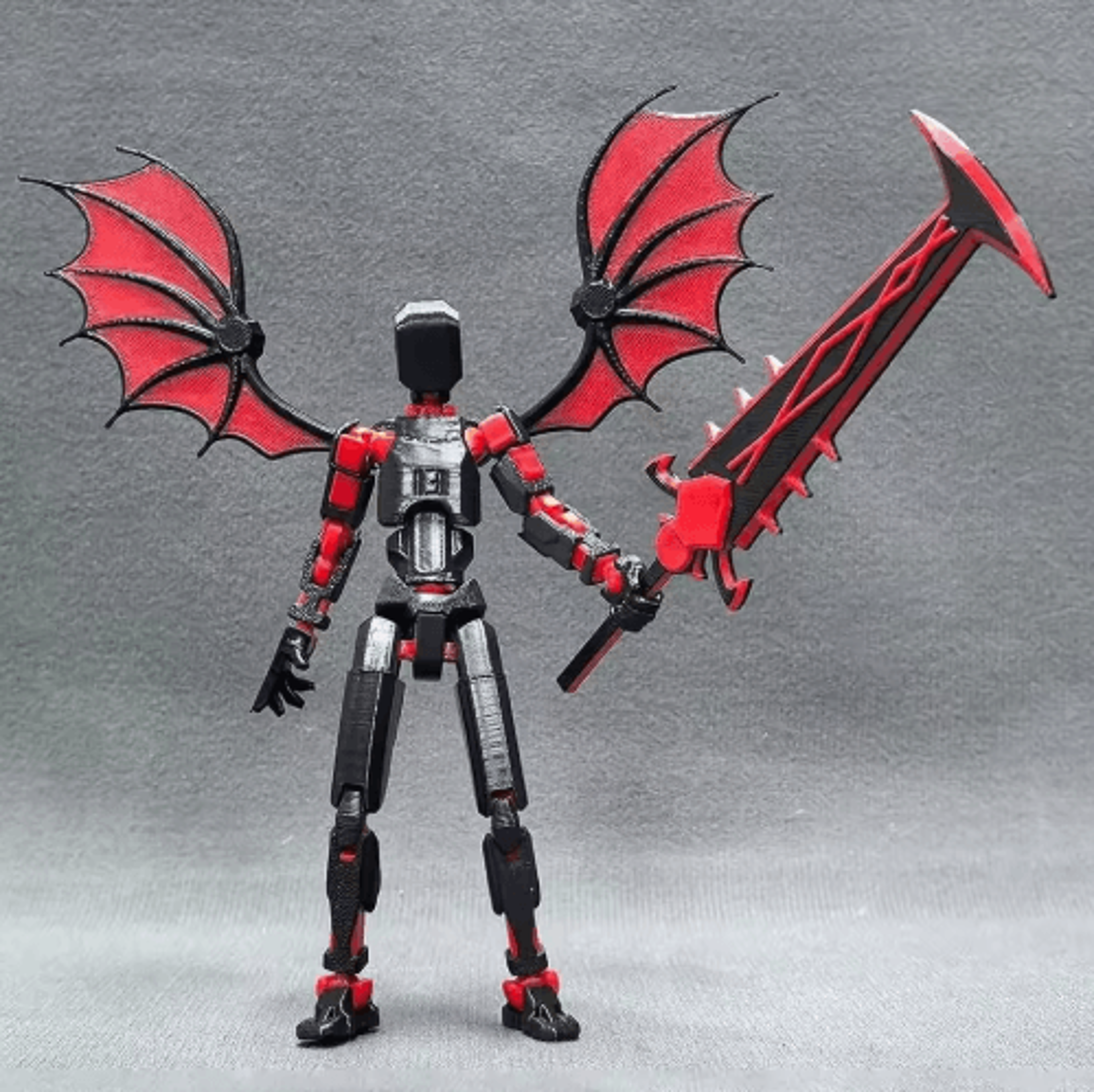 3D Printed Reaper Robot MultiJointed Action Figure 5