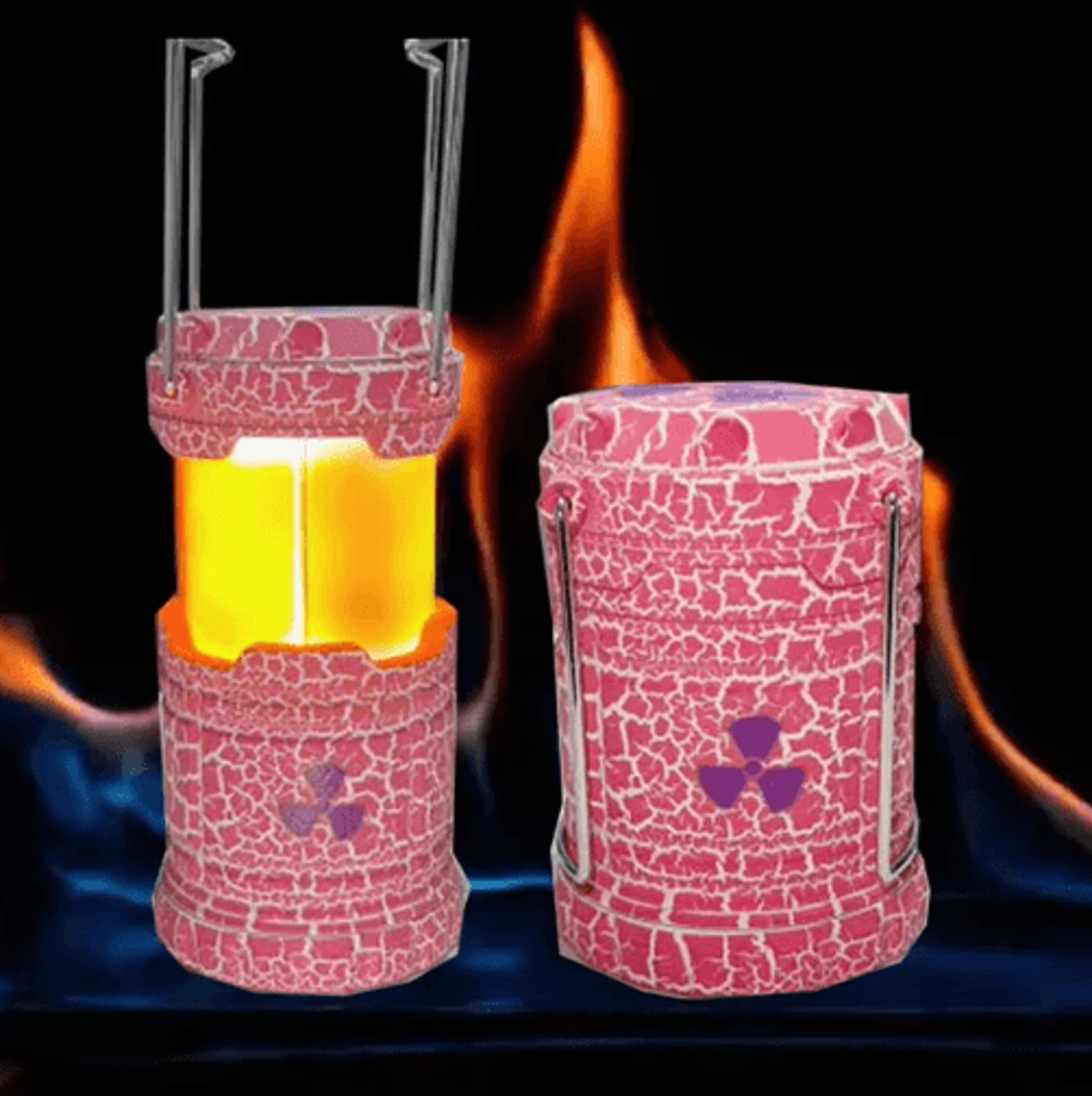 Mini Nuclear Reactor Simulation Lantern Handheld Light 1