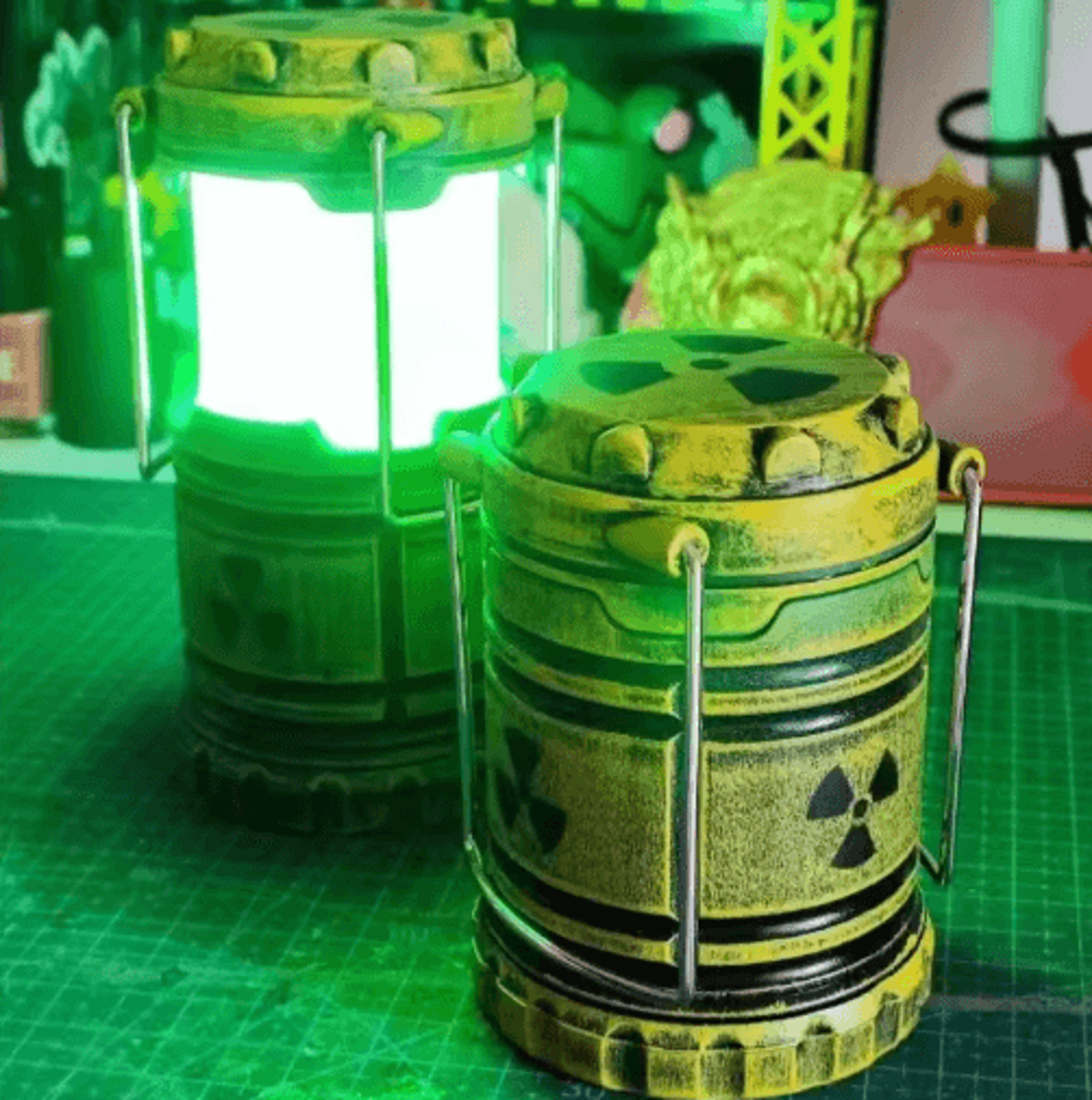 Mini Nuclear Reactor Simulation Lantern Handheld Light 5