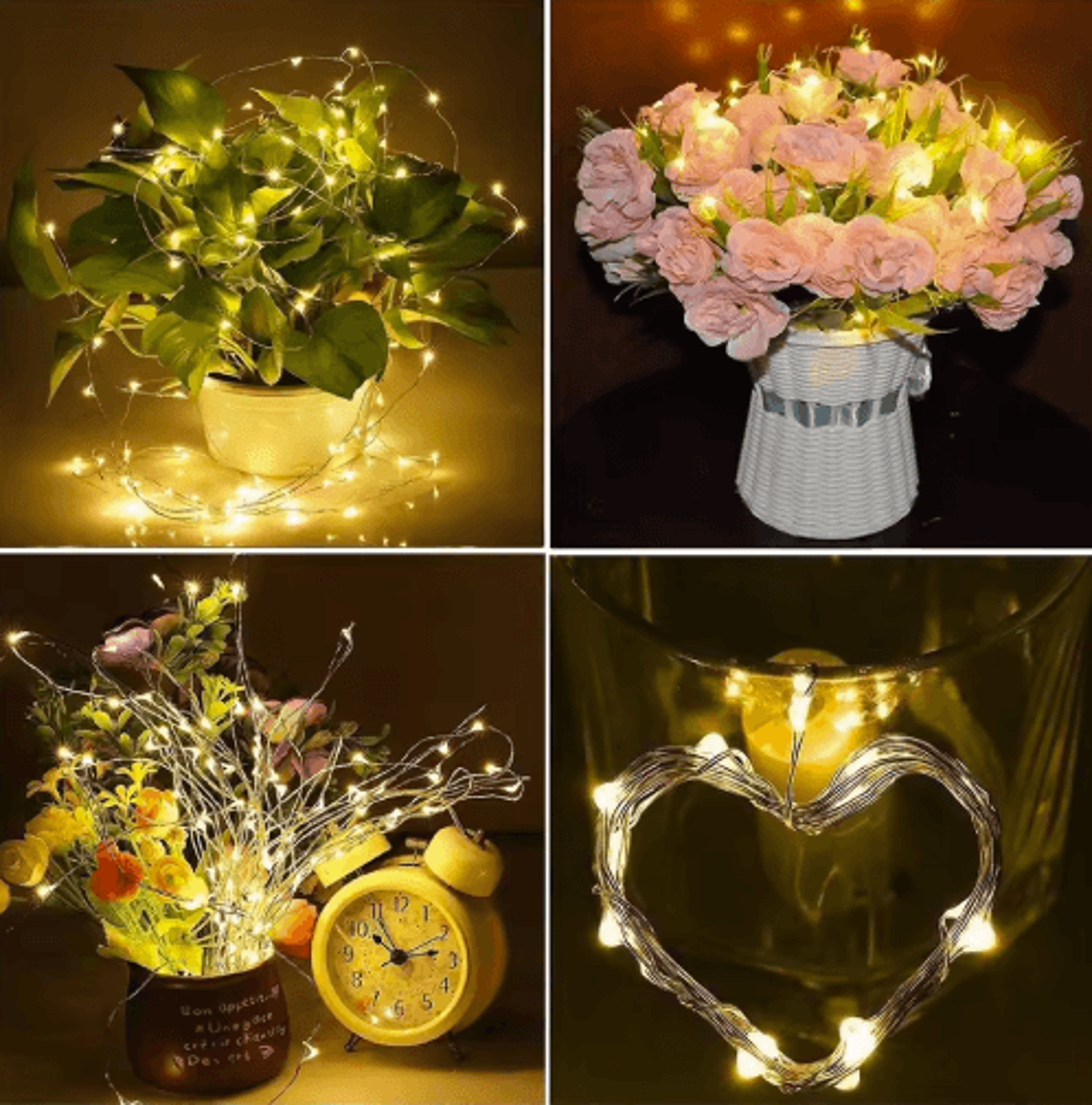 Solar 20LED Wine Bottle Cork Fairy String Lights 4