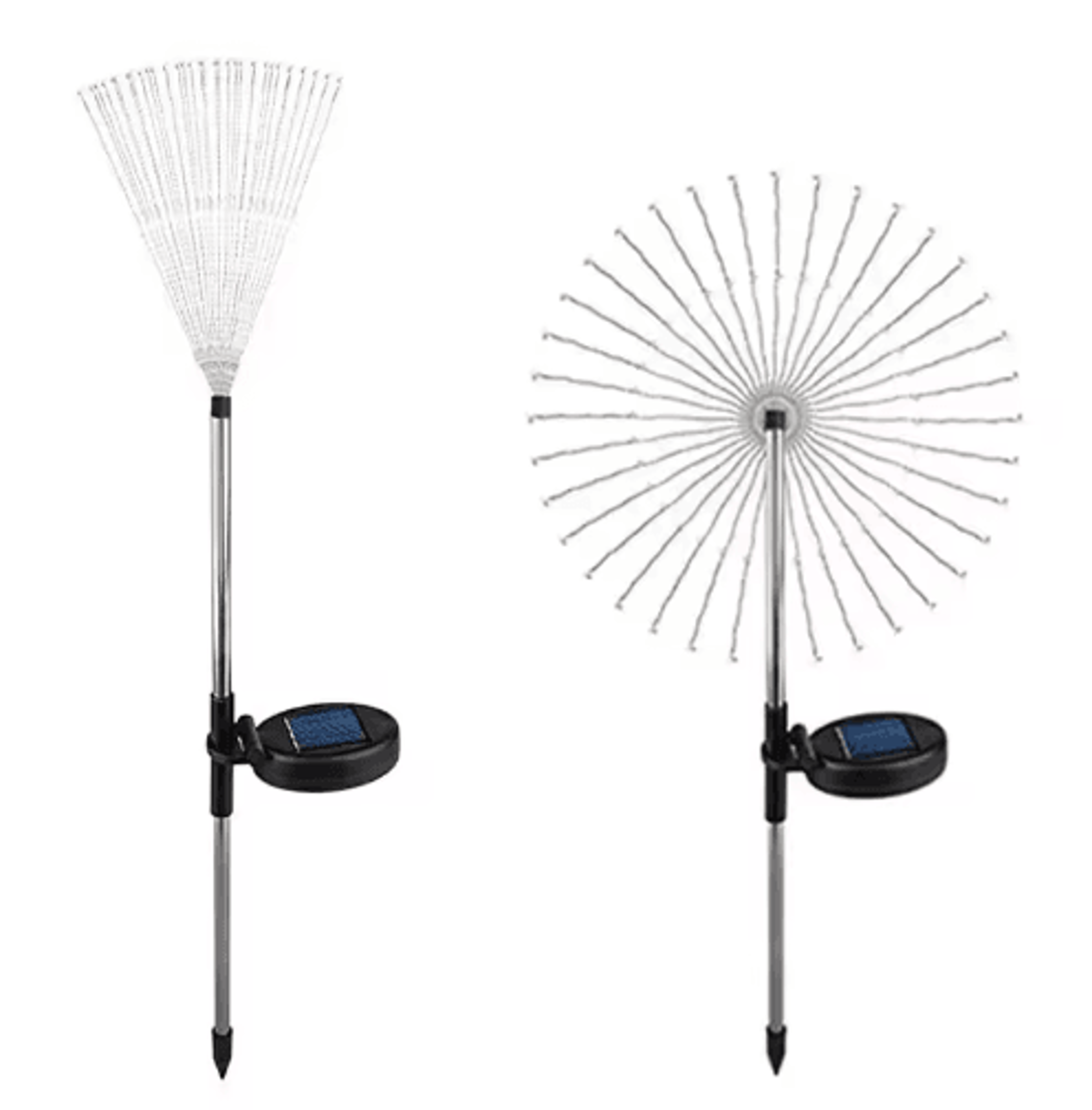 200LED Solar Dandelion Globe Light For Garden And Lawn 4