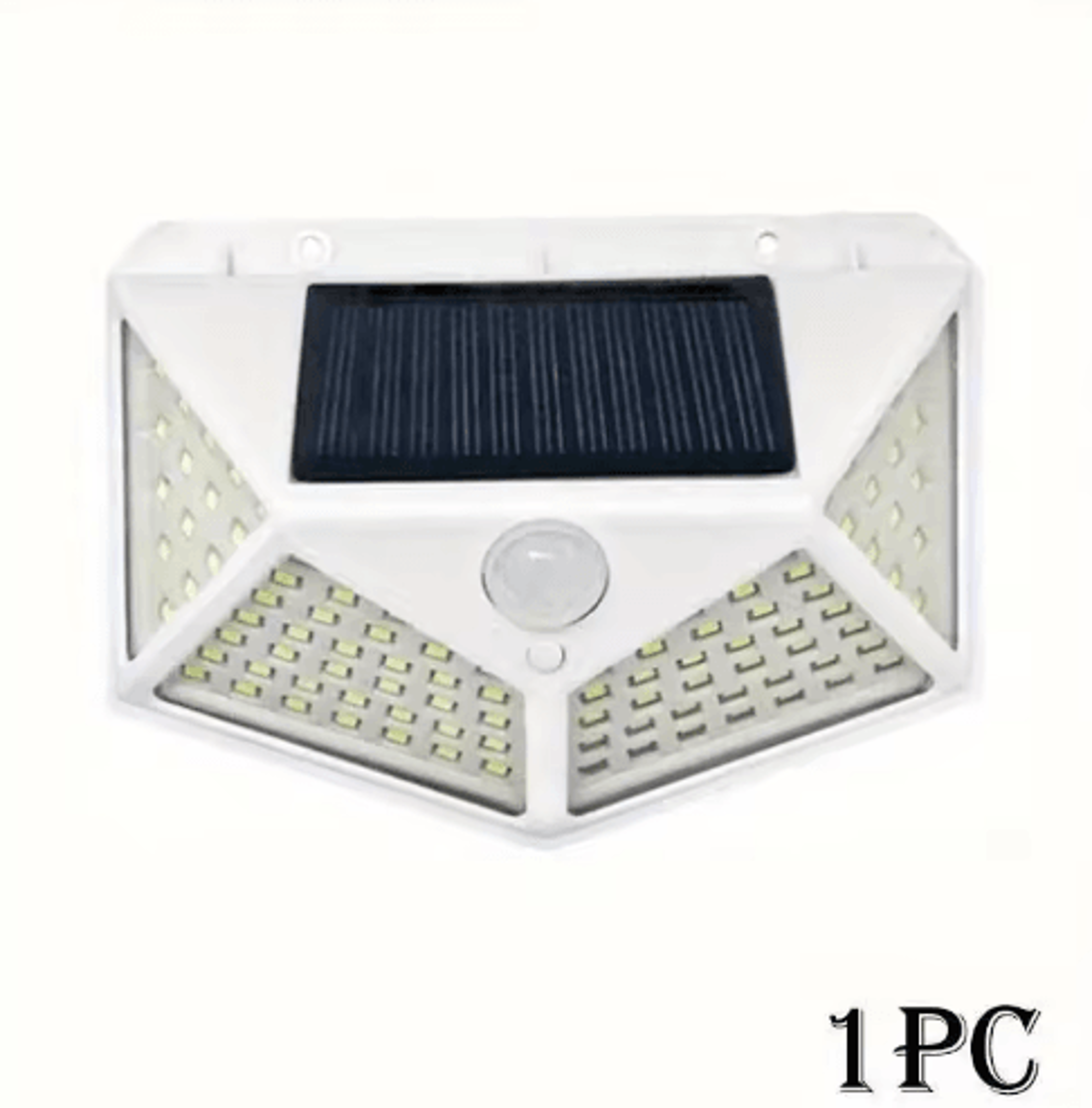 100LED Solar Wall Light With PIR Motion Sensor 2