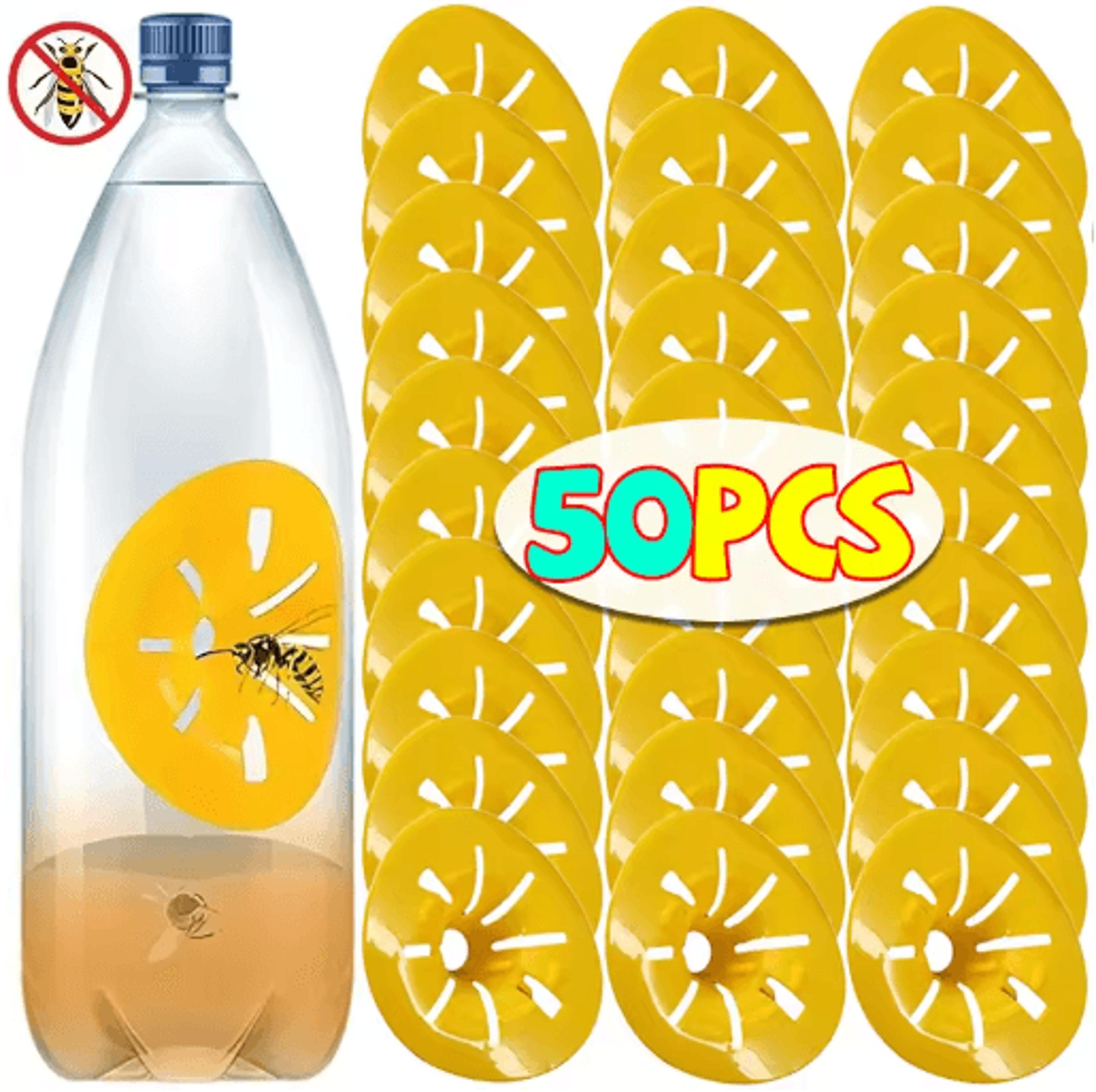 550PCS Reusable Funnel Wasp And Hornet Traps 0
