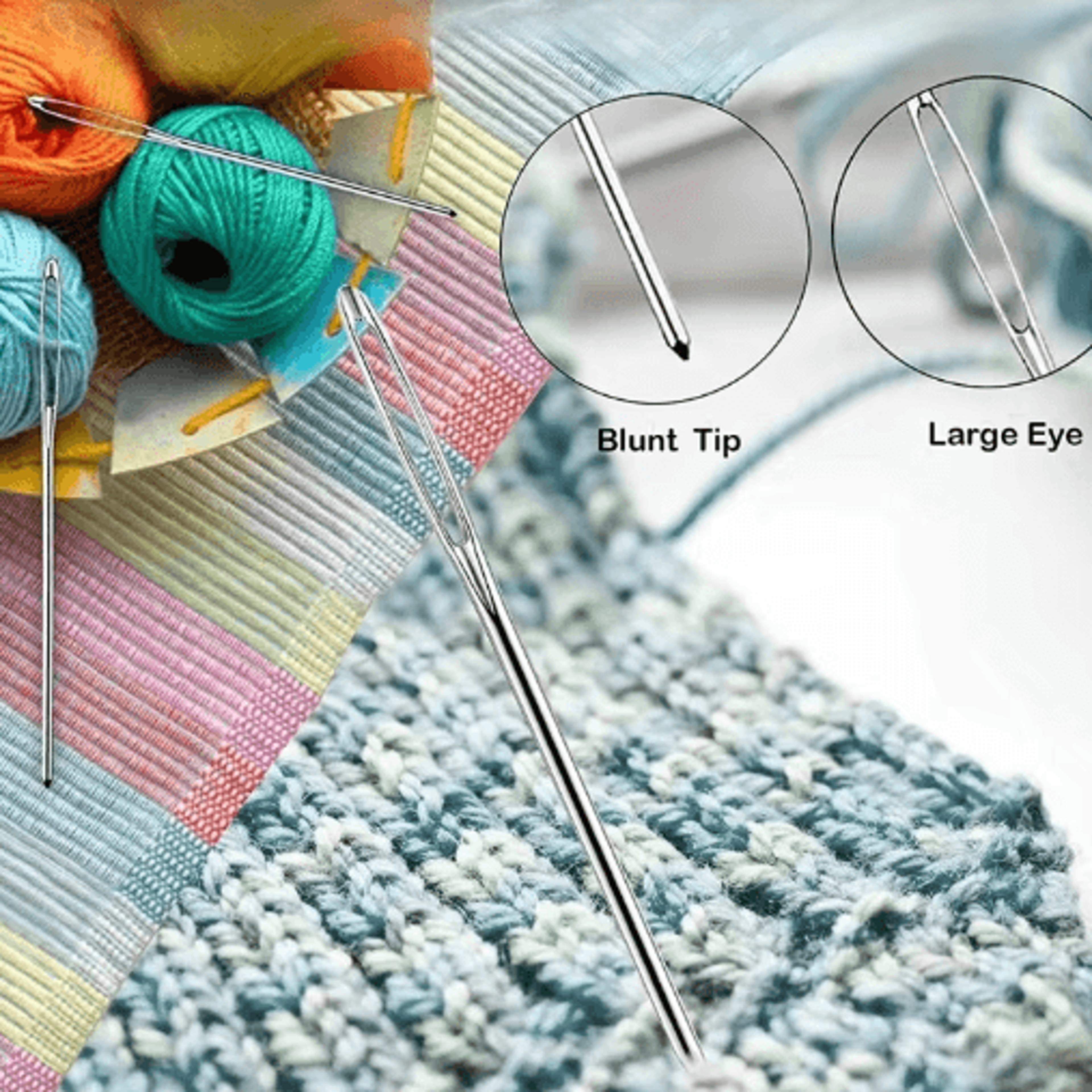 26Piece Yarn Needle  Stitch Marker Sewing Kit 6