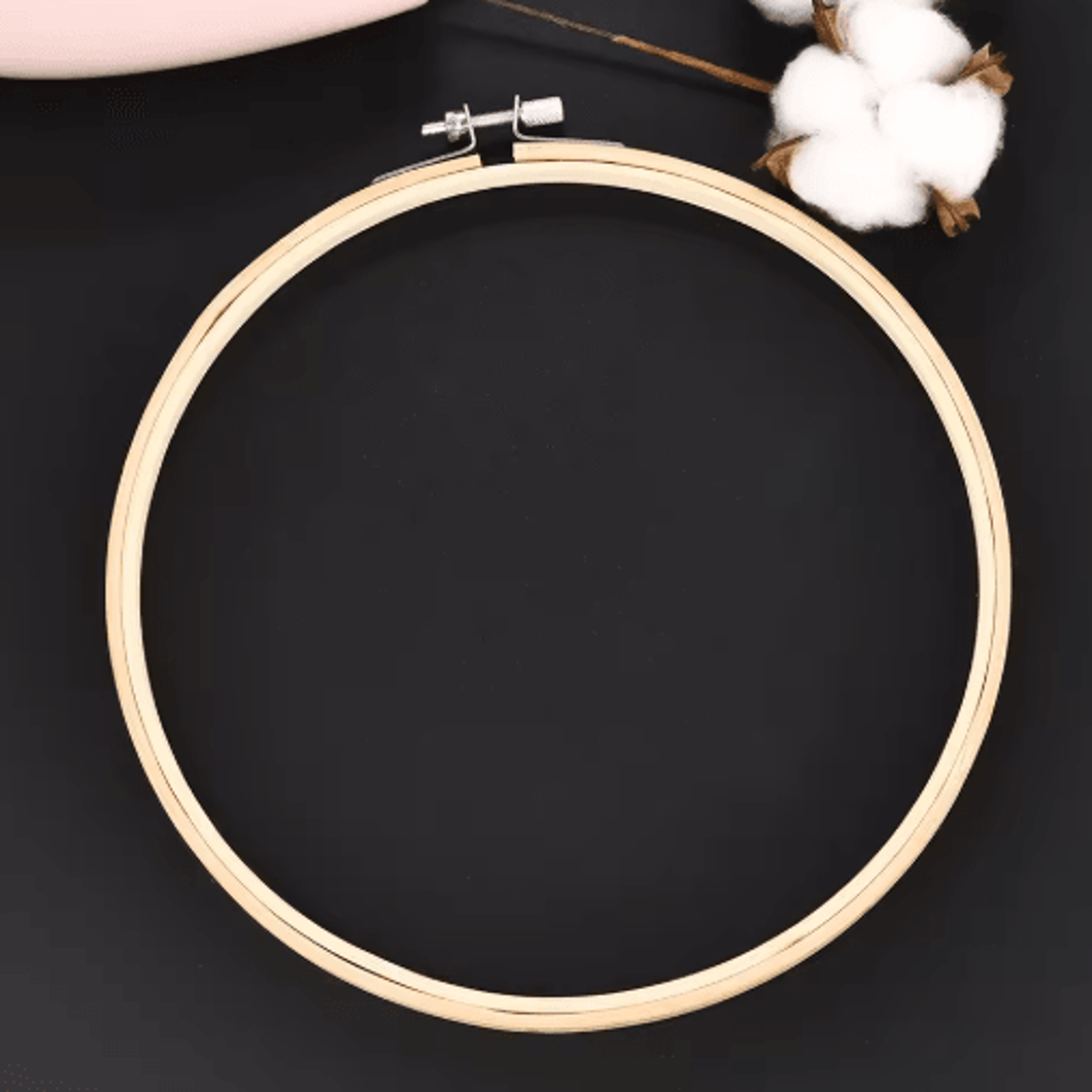 Wooden Embroidery Hoop Frame Set For Needlecraft  Sewing 11