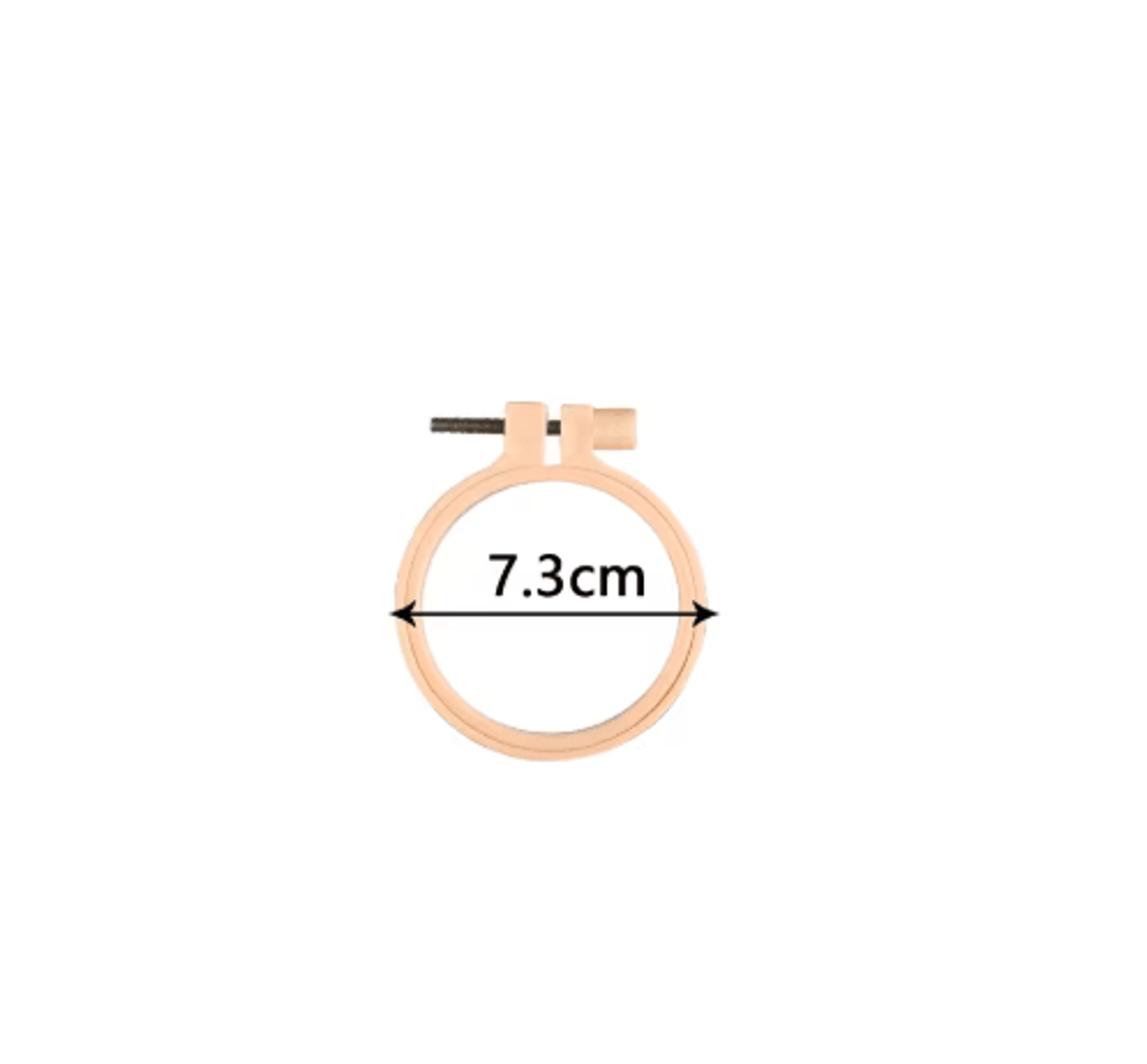 Round Embroidery Hoop Frame Set For Cross Stitch  Needlecraft 15