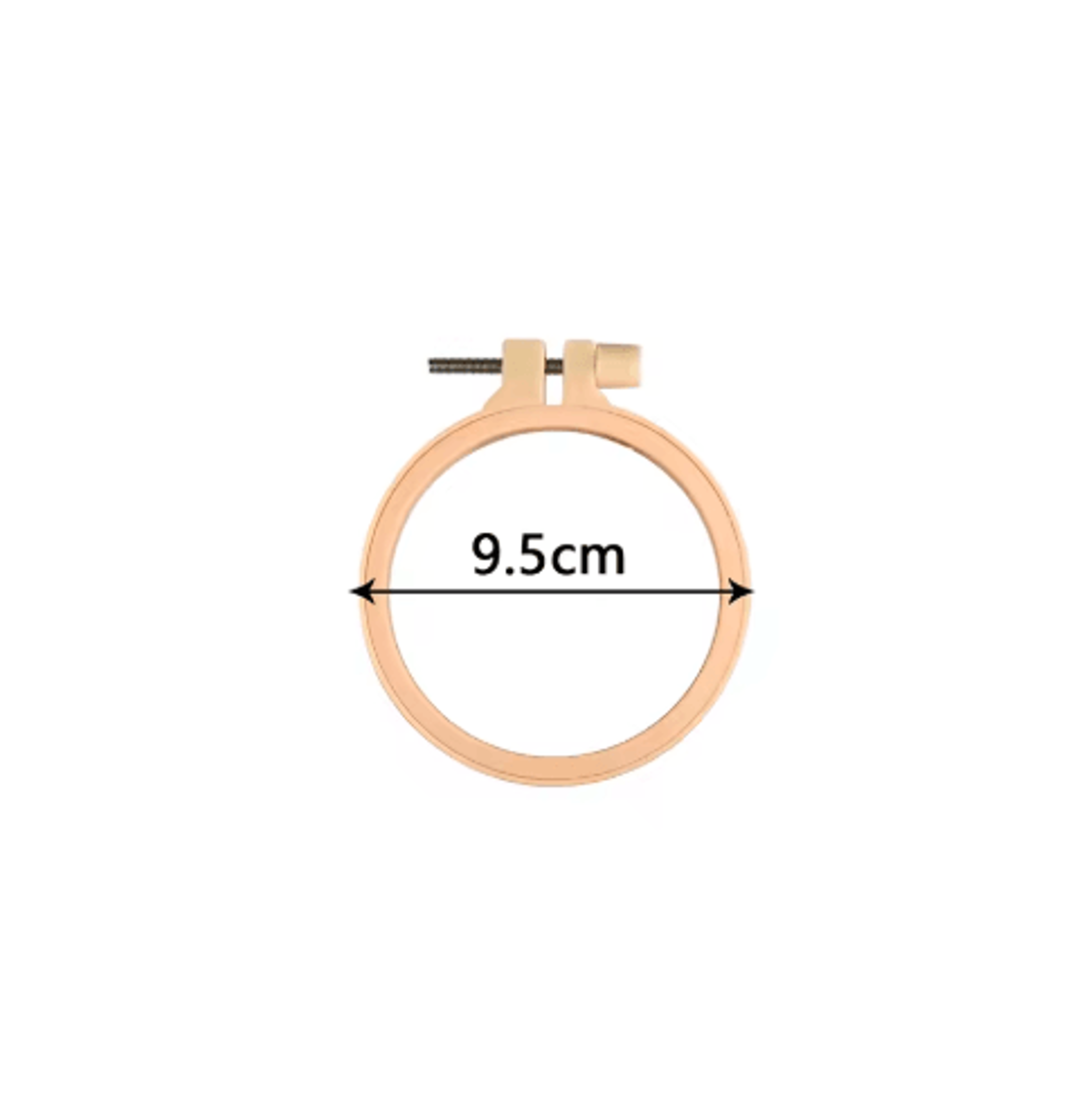 Round Embroidery Hoop Frame Set For Cross Stitch  Needlecraft 9