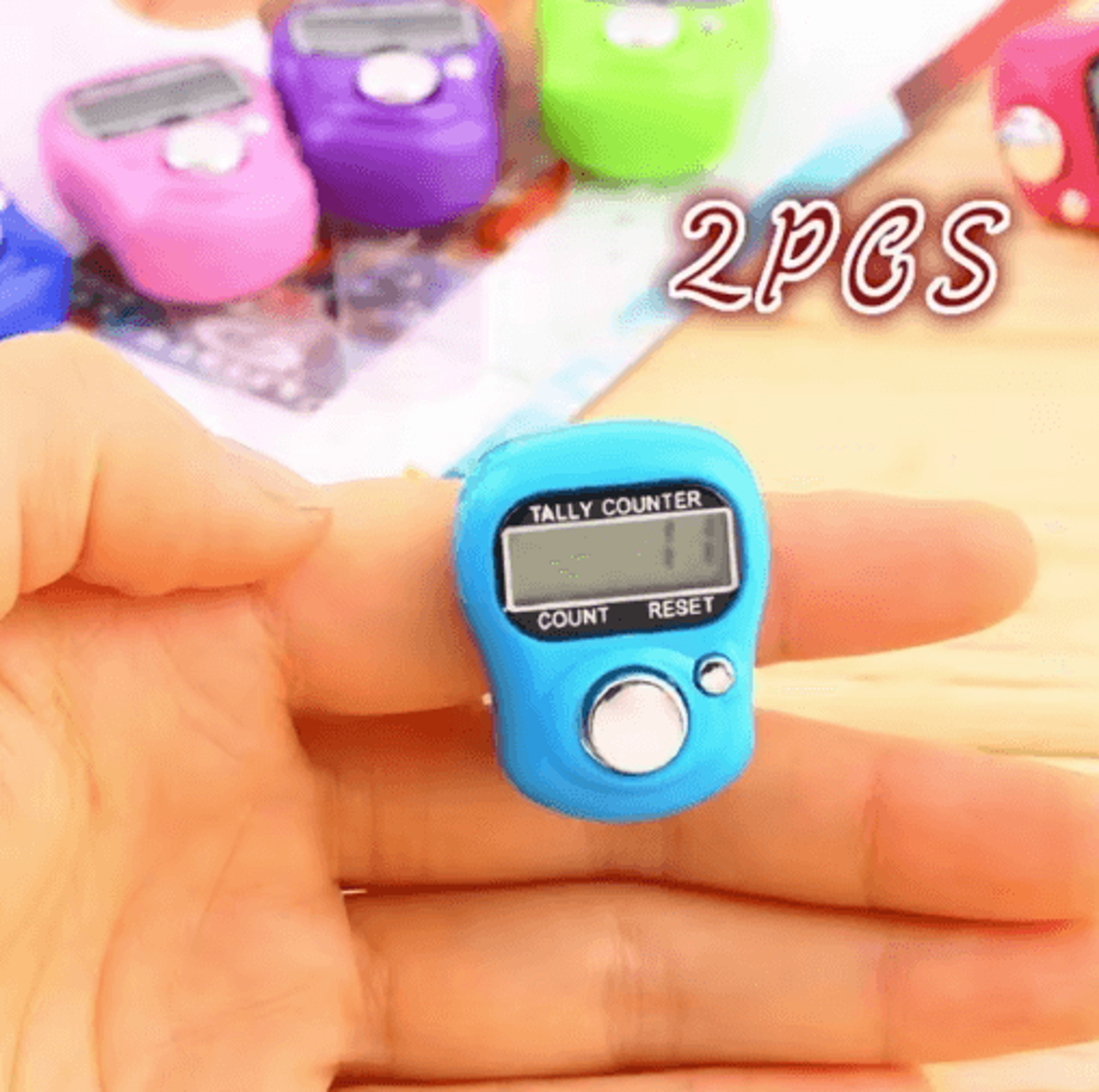 Mini LCD Digital Row Counter For Knitting  Sewing 5
