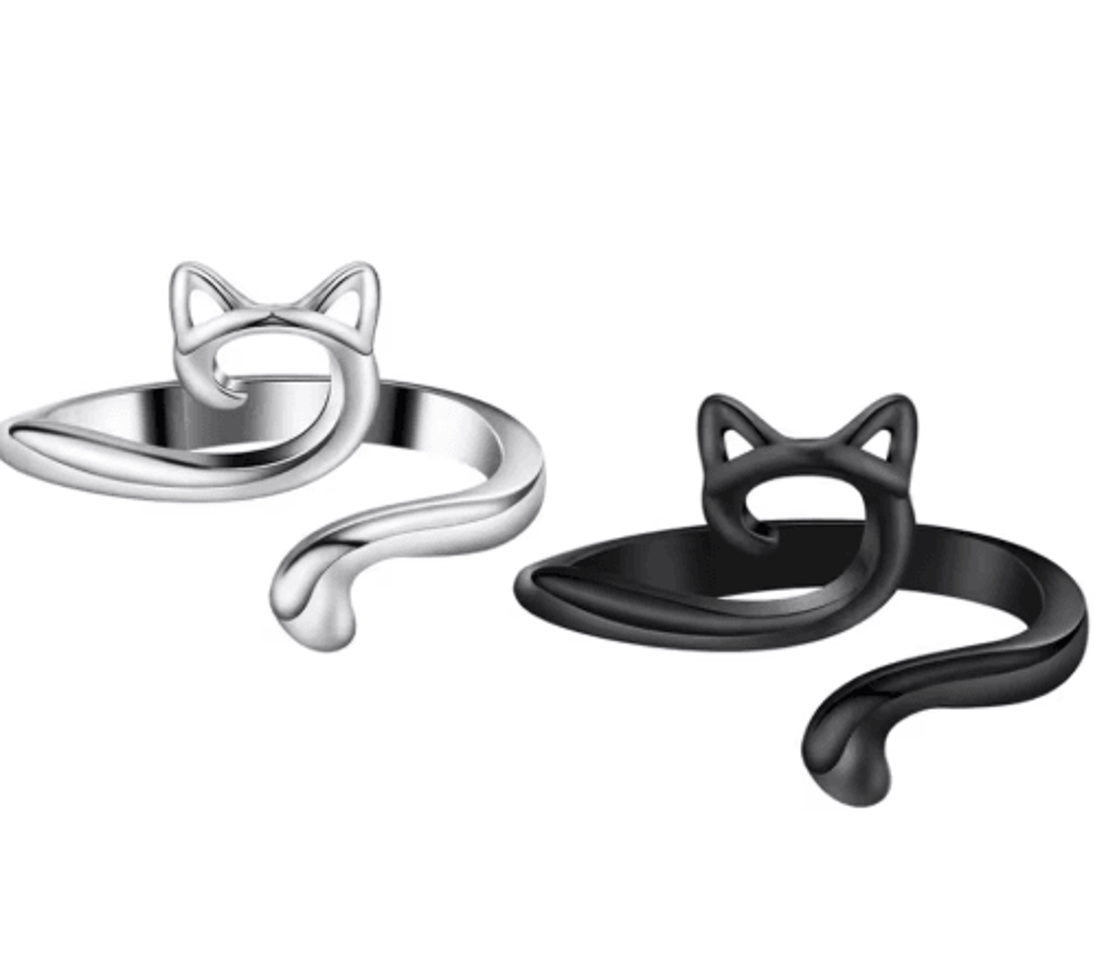 2PCS Adjustable Crochet  Knitting Yarn Guide Rings 8