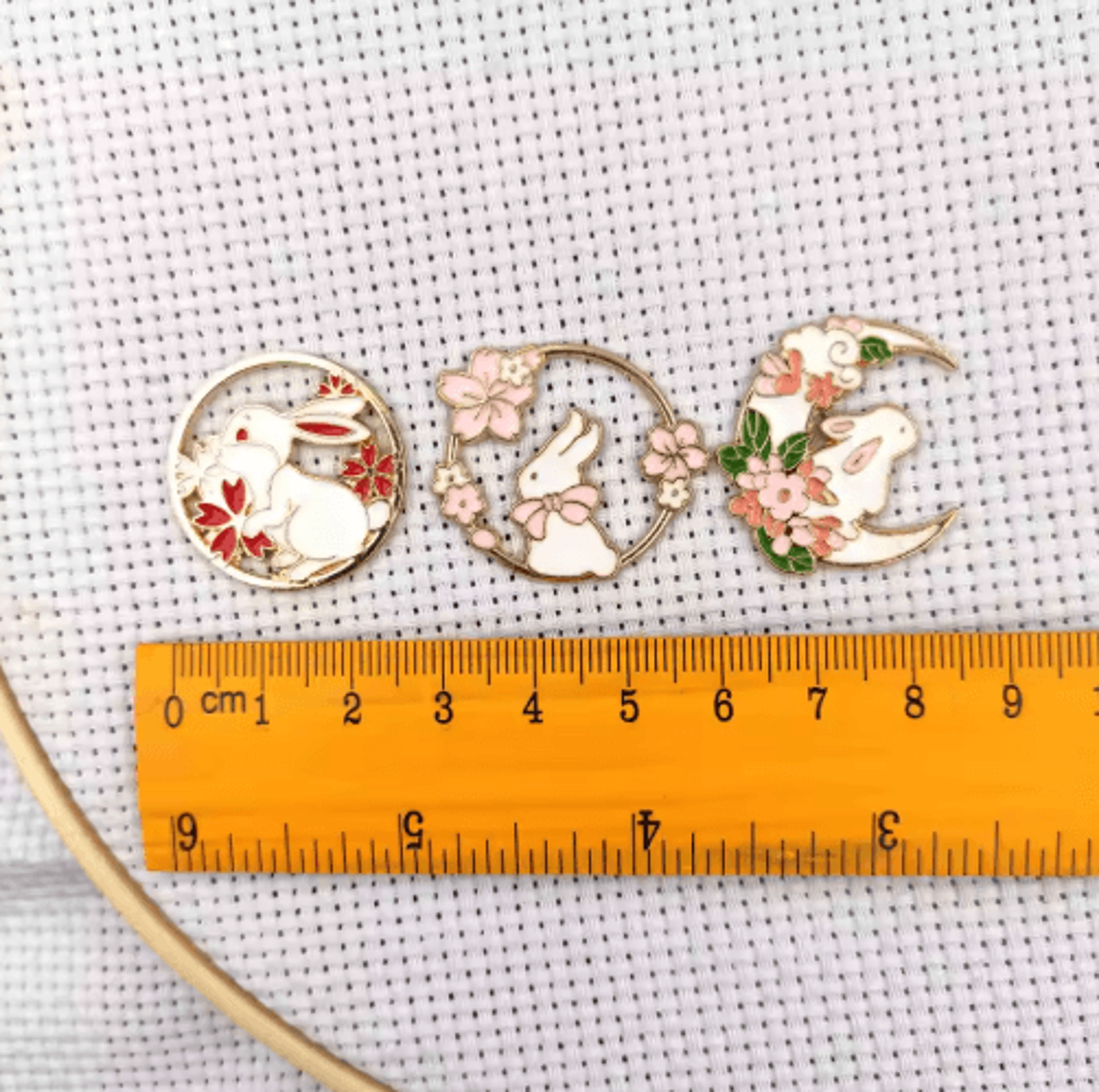 Cute Rabbit Magnetic Needle Minder For Cross Stitch 10