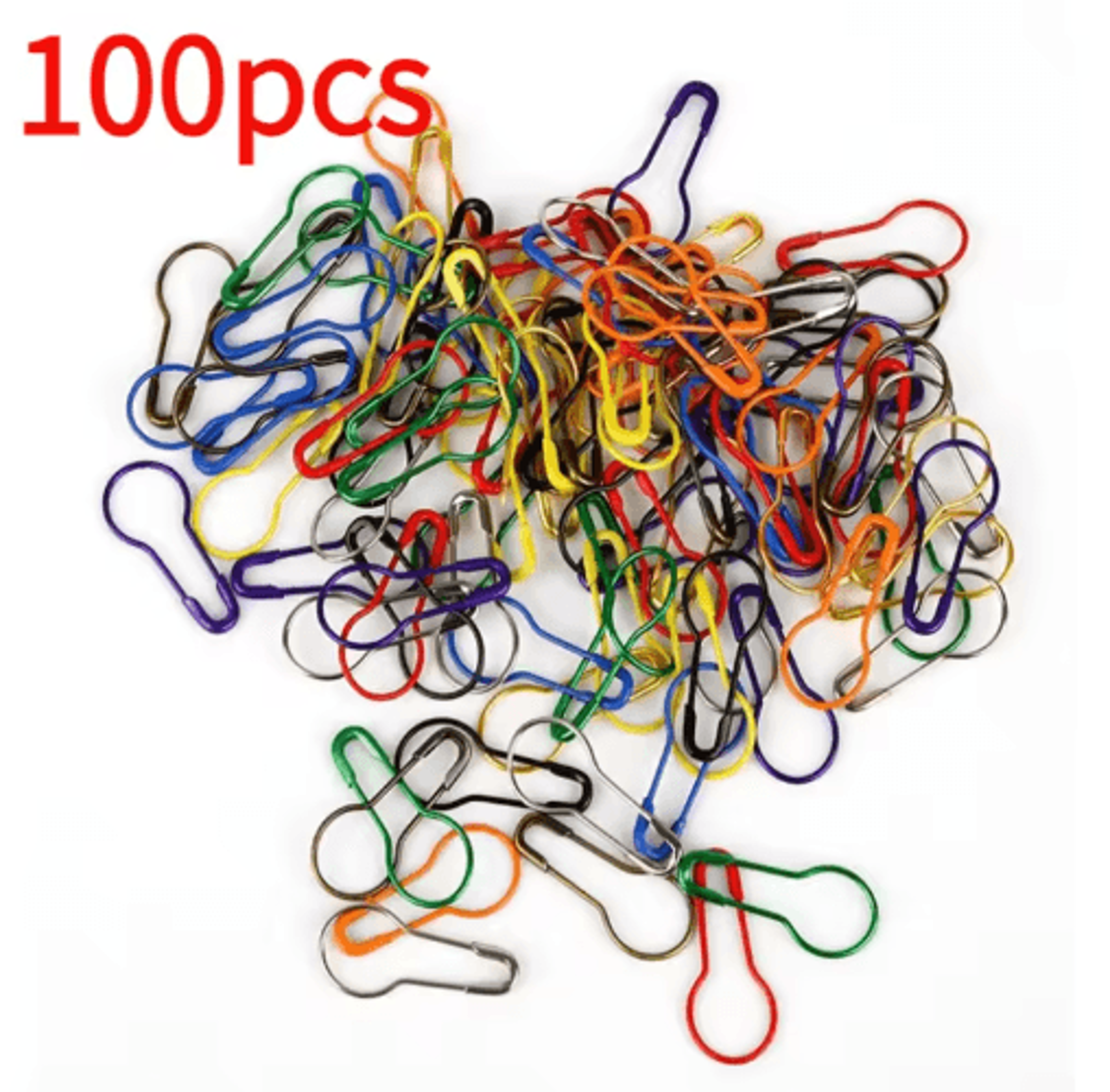 Colorful Locking Stitch Markers for Knitting & Crochet – view 4