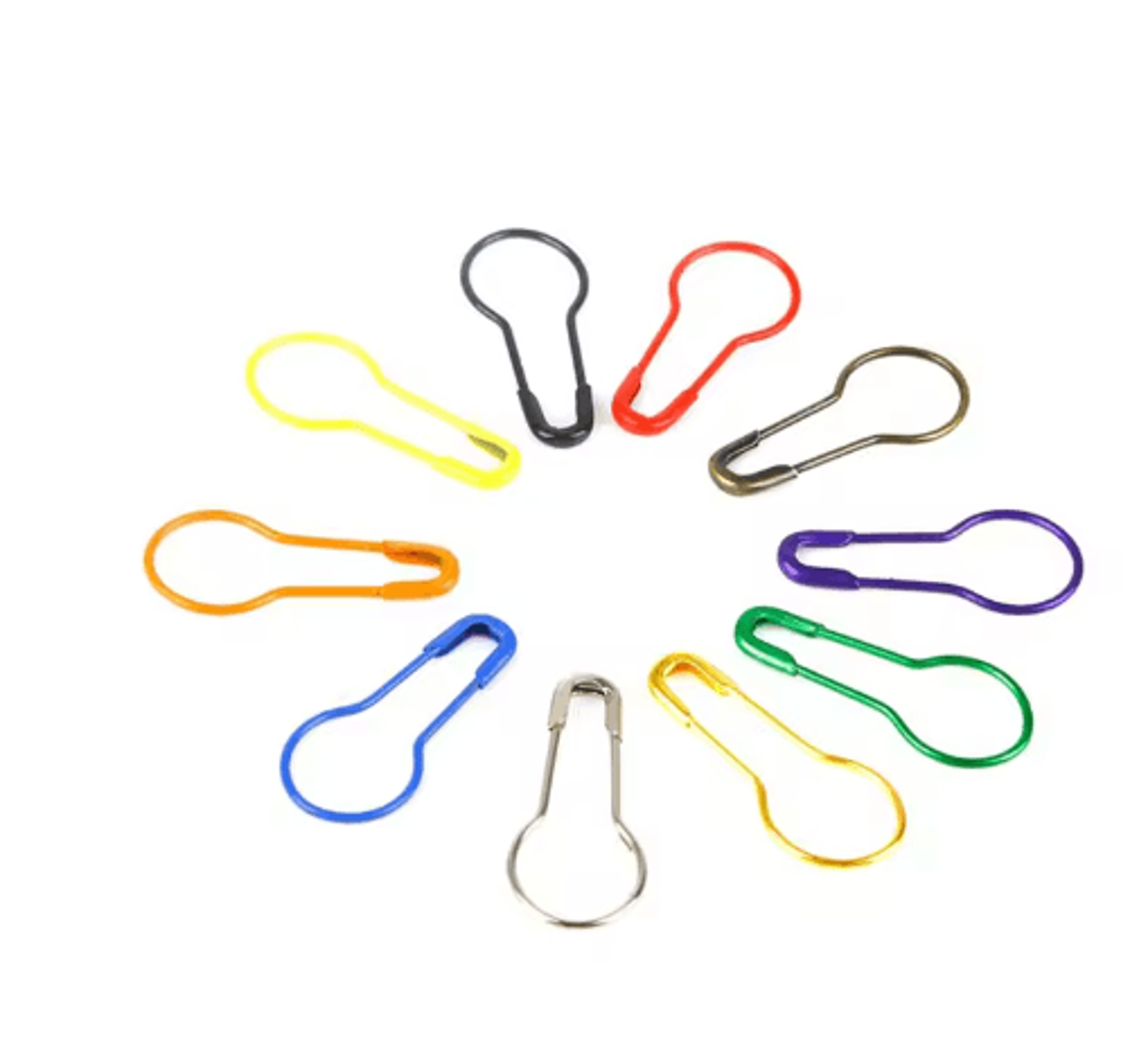 Colorful Locking Stitch Markers for Knitting & Crochet – view 6