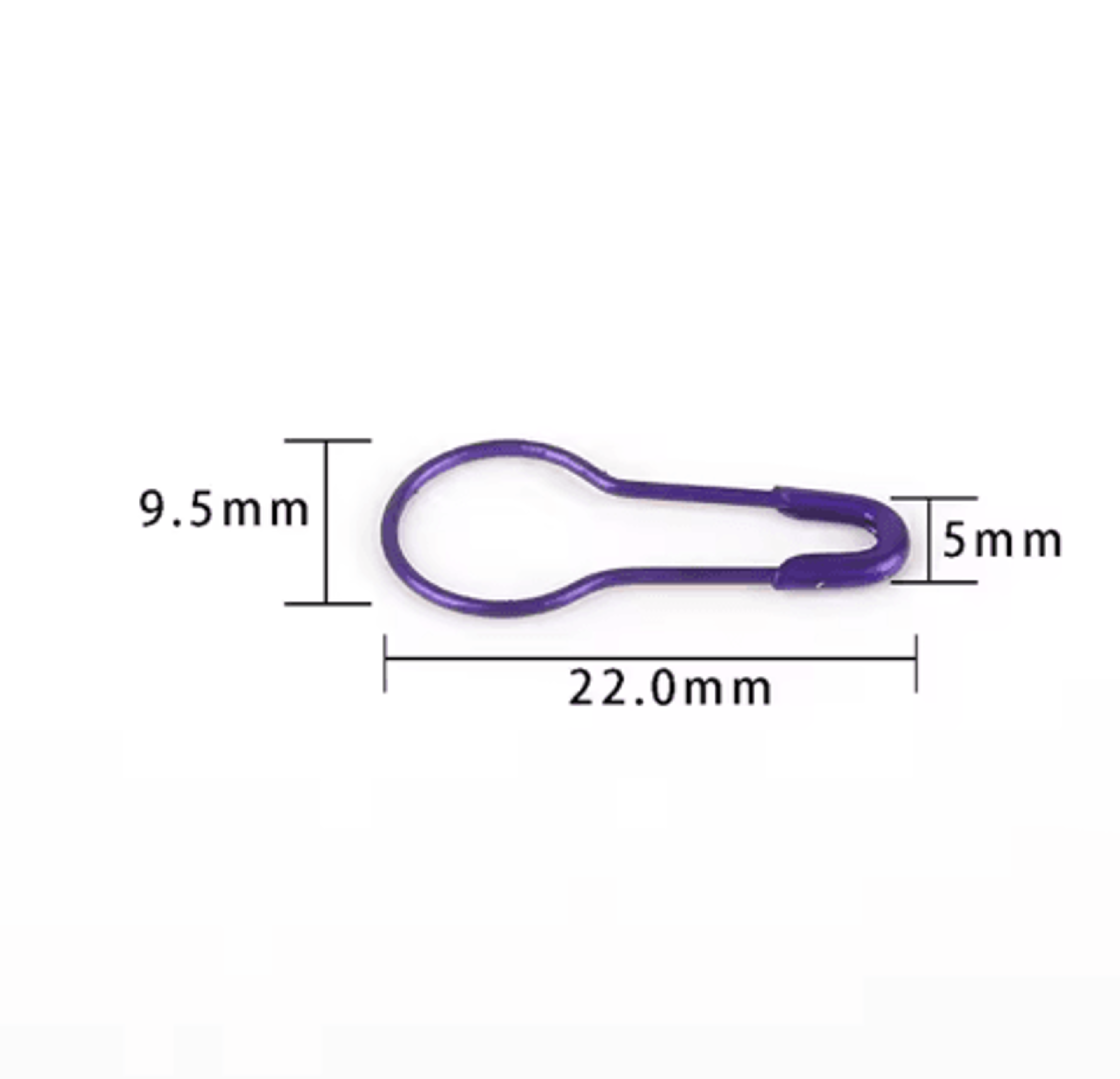 Colorful Locking Stitch Markers for Knitting & Crochet – view 9