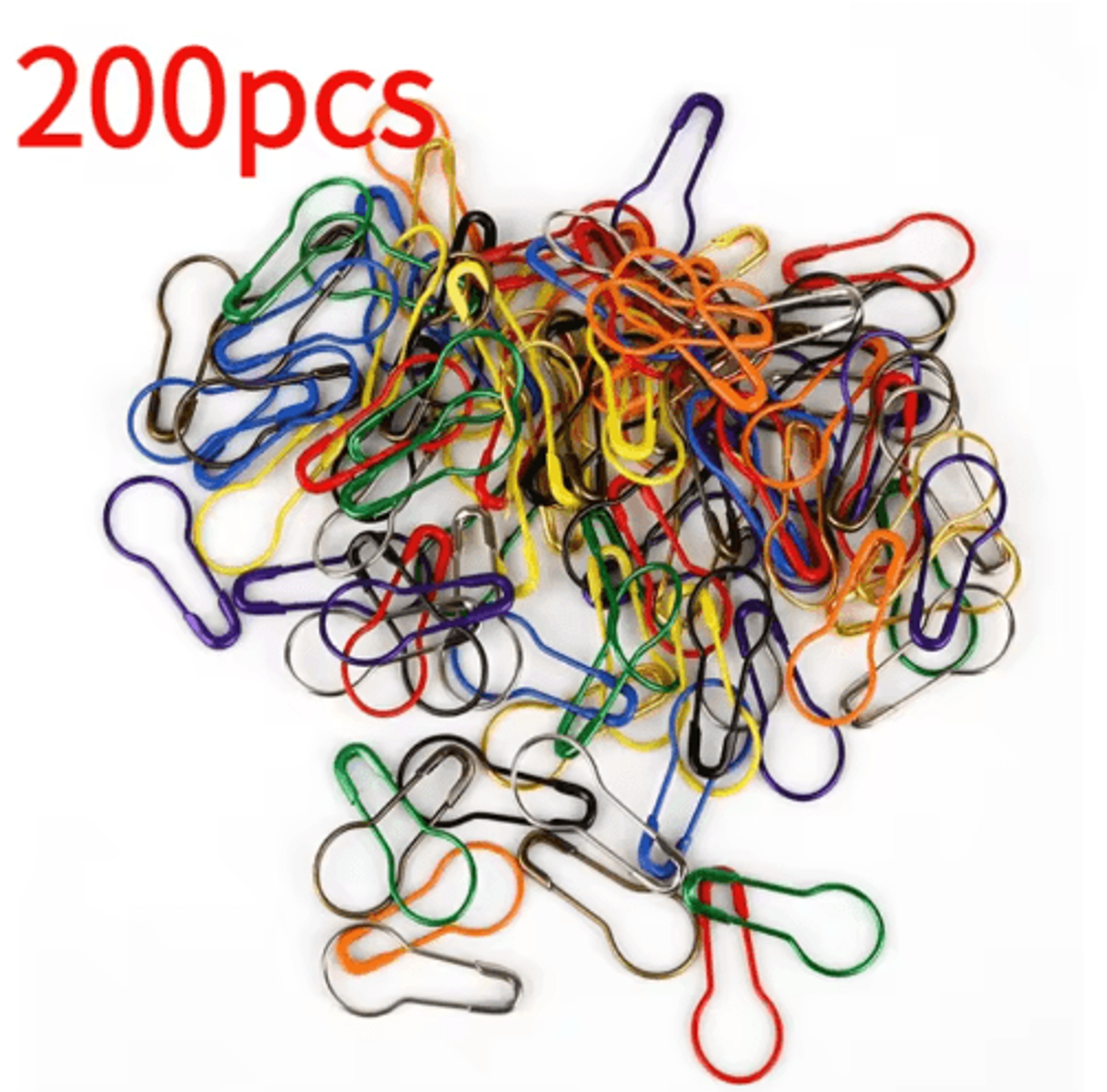 Colorful Locking Stitch Markers For Knitting  Crochet 3