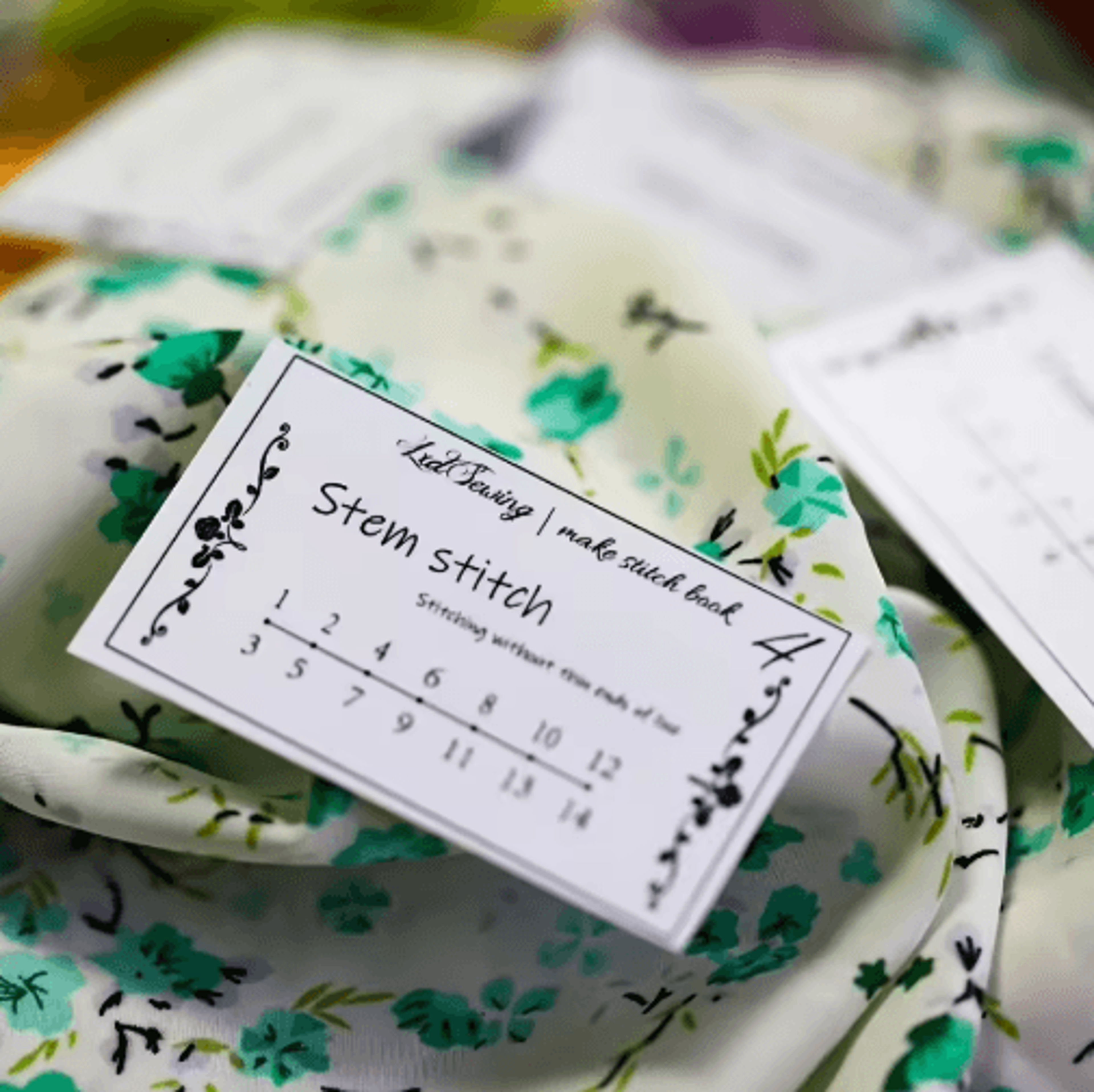 Mini Beginner Sewing Skills Guide Book 4
